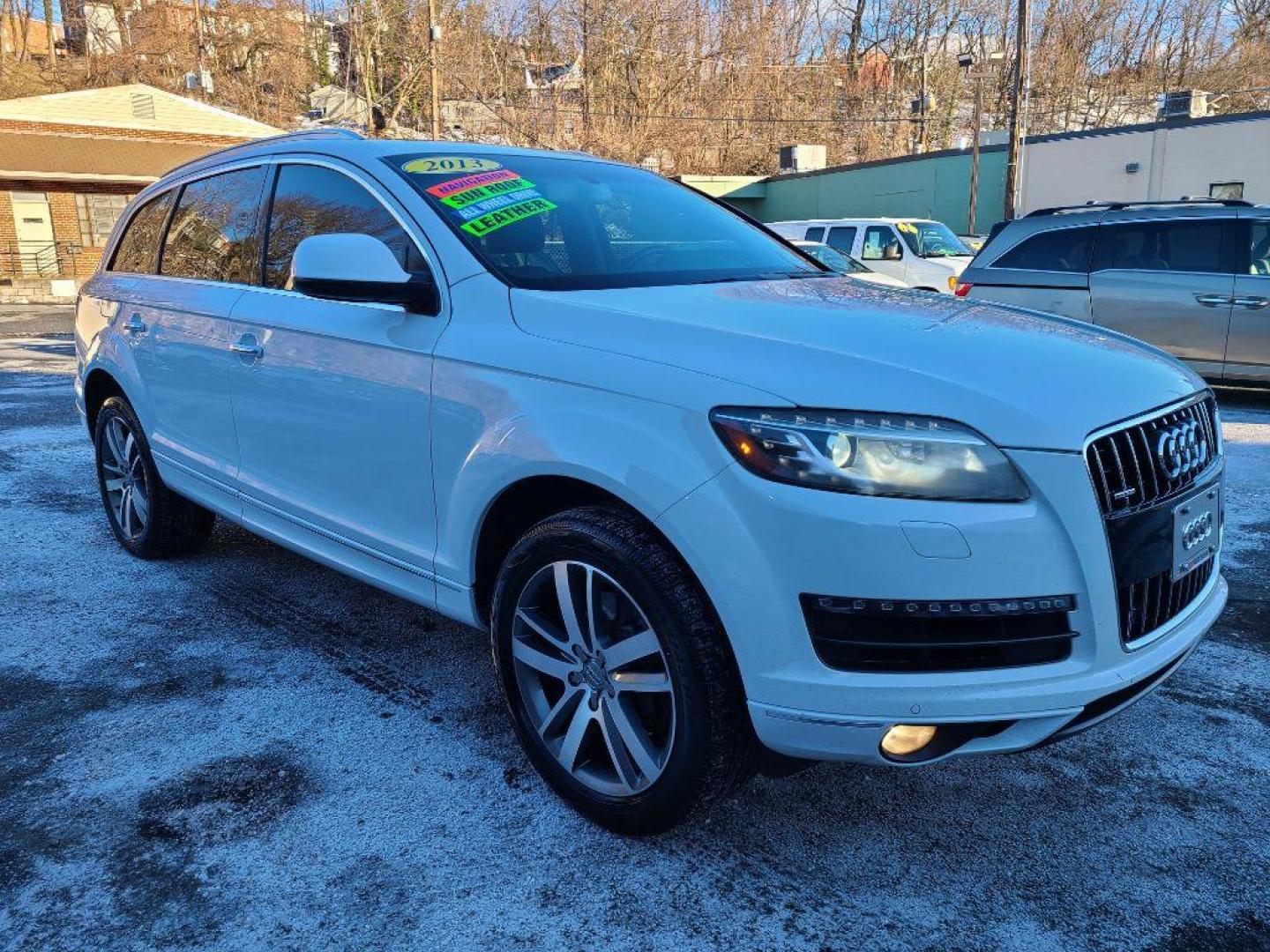 2013 WHITE AUDI Q7 PREMIUM PLUS (WA1LGAFE1DD) with an 3.0L engine, Automatic transmission, located at 117 North Cameron Street, Harrisburg, PA, 17101, (717) 963-8962, 40.267021, -76.875351 - Photo#6