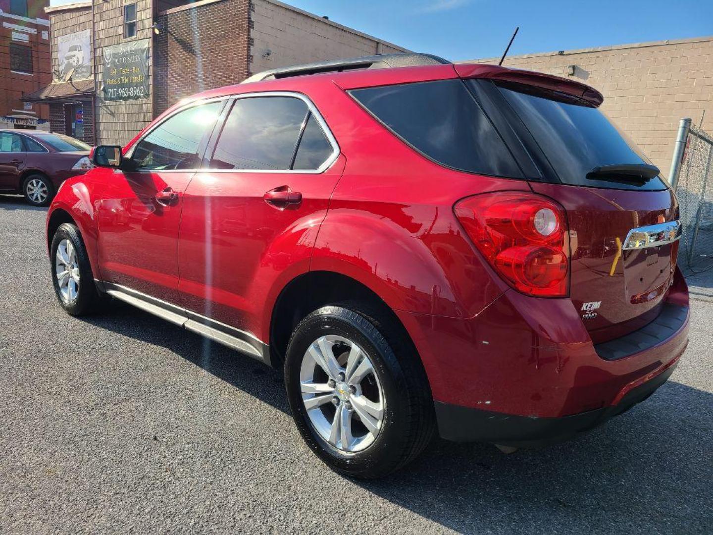 2013 RED CHEVROLET EQUINOX LT (1GNFLEEKXDZ) with an 2.4L engine, Automatic transmission, located at 117 North Cameron Street, Harrisburg, PA, 17101, (717) 963-8962, 40.267021, -76.875351 - Photo#4