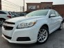 2013 WHITE CHEVROLET MALIBU 1LT (1G11C5SA1DF) with an 2.5L engine, Automatic transmission, located at 117 North Cameron Street, Harrisburg, PA, 17101, (717) 963-8962, 40.267021, -76.875351 - WE FINANCE!!! MOST vehicles are available for financing. Good Credit/ Challenged Credit/ No Credit - ALL Trade-Ins Welcomed!!! APPLY ONLINE or CALL us TODAY Please call us to discuss your cash and/or financing options. Thanks for checking our inventory! We're here to help.- Photo#0