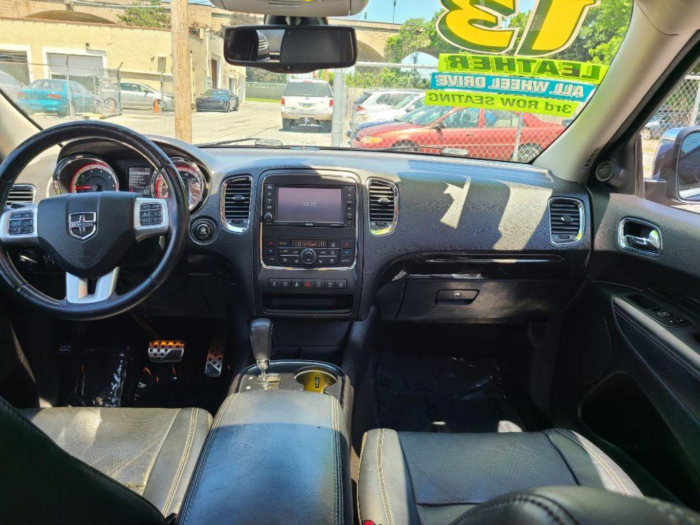 2013 BLACK DODGE DURANGO CITADEL (1C4SDJET6DC) with an 5.7L engine, Automatic transmission, located at 7981 Paxton Street, Harrisburg, PA, 17111, (717) 561-2926, 40.261490, -76.749229 - WE FINANCE!!! Good Credit/ Bad Credit/ No Credit - ALL Trade-Ins Welcomed!!! ***Guaranteed Credit Approval*** APPLY ONLINE or CALL us TODAY ;) Internet Prices and Marketplace Prices are SPECIAL discounted ***CASH DEALS*** Retail Prices are higher. Please call us to discuss your cash and finan - Photo#9