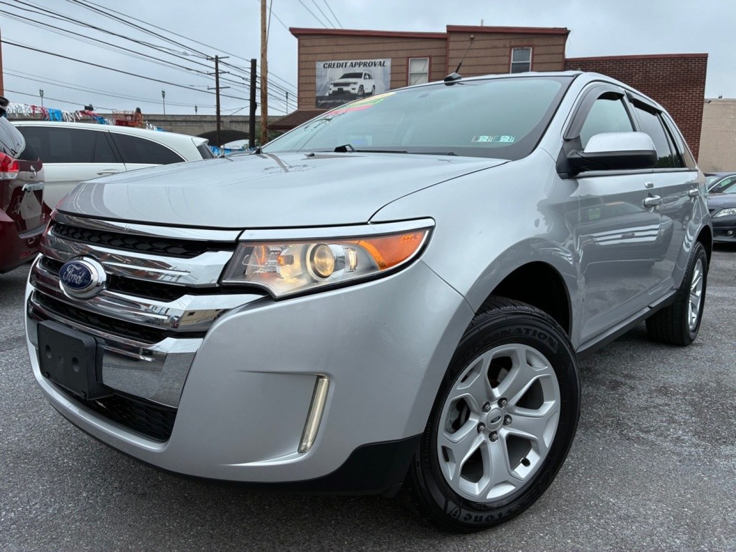 2013 SILVER FORD EDGE SEL (2FMDK4JC4DB) with an 3.5L engine, Automatic transmission, located at 117 North Cameron Street, Harrisburg, PA, 17101, (717) 963-8962, 40.267021, -76.875351- Photo#0