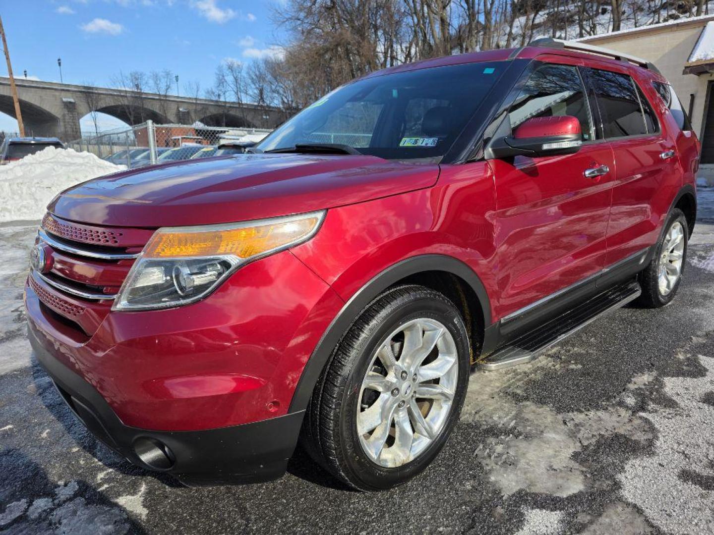 2013 RED FORD EXPLORER LIMITED (1FM5K8F80DG) with an 3.5L engine, Automatic transmission, located at 117 North Cameron Street, Harrisburg, PA, 17101, (717) 963-8962, 40.267021, -76.875351 - WE FINANCE!!! Good Credit/ Challenged Credit/ No Credit - ALL Trade-Ins Welcomed!!! APPLY ONLINE or CALL us TODAY ;) Please call us to discuss your cash and/or financing options. - Photo#0