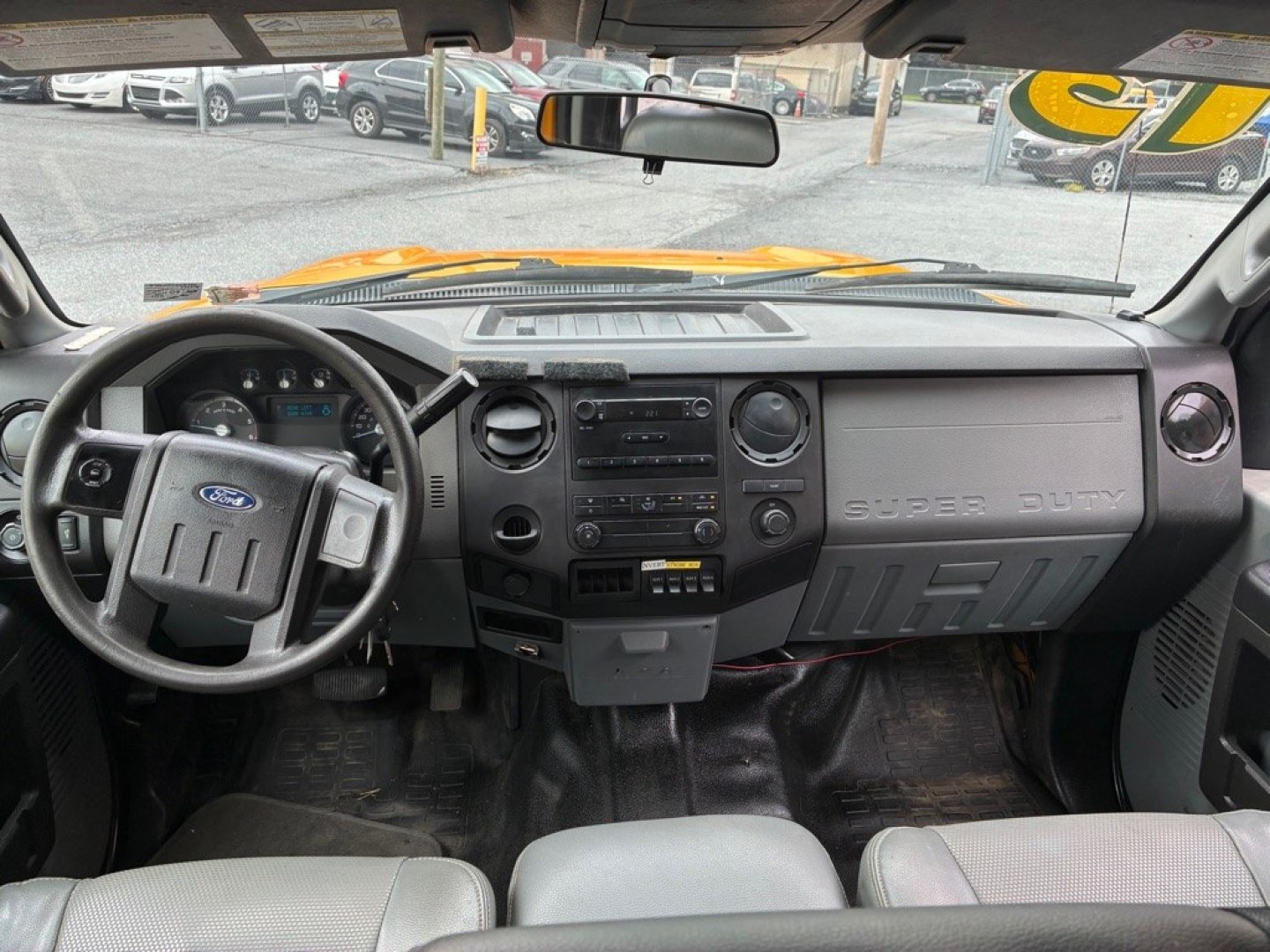 2013 YELLOW FORD F550 SUPER DUTY (1FD0W5GY1DE) with an 6.8L engine, Automatic transmission, located at 117 North Cameron Street, Harrisburg, PA, 17101, (717) 963-8962, 40.267021, -76.875351 - Hard Top 10-Cylinder Gasoline Natural A/T Power Steering Gray Vinyl Seats A/C Power Windows Power Door Locks Driver Air Bag WE FINANCE!!! MOST vehicles are available for financing. Good Credit/ Challenged Credit/ No Credit - ALL Trade-Ins Welcomed!!! APPLY ONLINE or CALL us TODAY- Photo#15