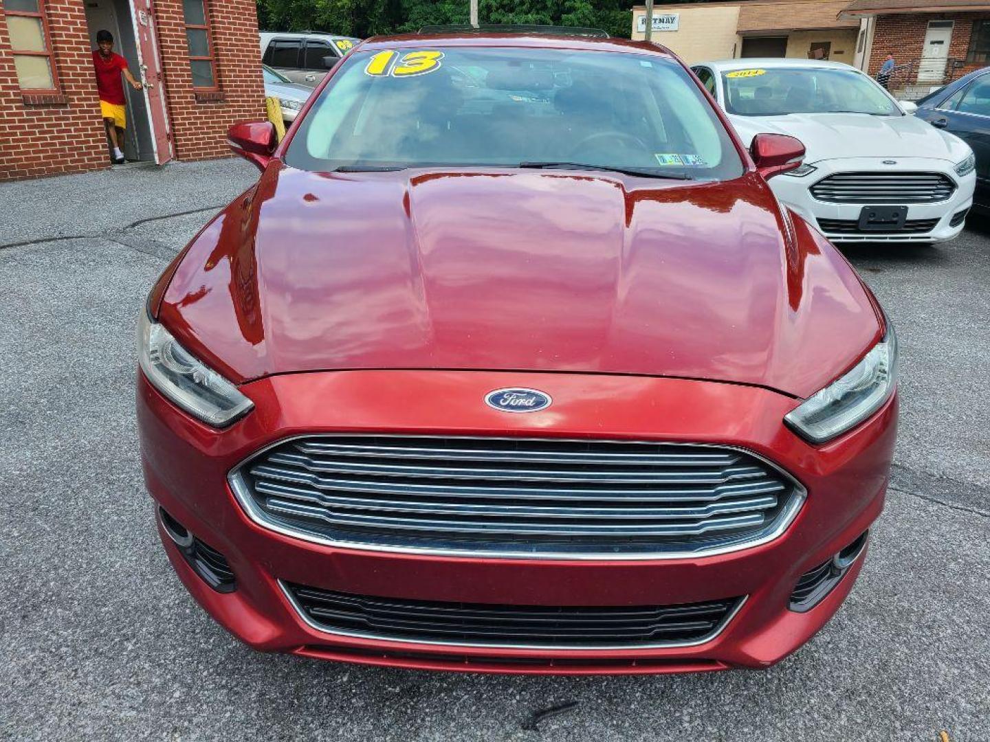 2013 RED FORD FUSION TITANIUM (3FA6P0D97DR) with an 2.0L engine, Automatic transmission, located at 117 North Cameron Street, Harrisburg, PA, 17101, (717) 963-8962, 40.267021, -76.875351 - WE FINANCE!!! Good Credit/ Bad Credit/ No Credit - ALL Trade-Ins Welcomed!!! ***Guaranteed Credit Approval*** APPLY ONLINE or CALL us TODAY ;) Internet Prices and Marketplace Prices are SPECIAL discounted ***CASH DEALS*** Retail Prices are higher. Please call us to discuss your cash and finan - Photo#7