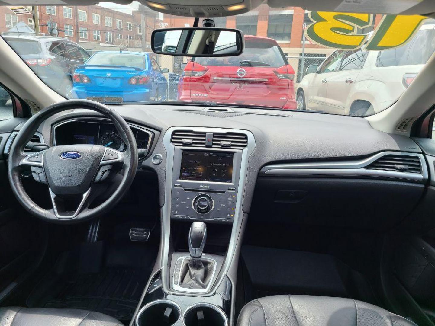 2013 RED FORD FUSION TITANIUM (3FA6P0D97DR) with an 2.0L engine, Automatic transmission, located at 117 North Cameron Street, Harrisburg, PA, 17101, (717) 963-8962, 40.267021, -76.875351 - WE FINANCE!!! Good Credit/ Bad Credit/ No Credit - ALL Trade-Ins Welcomed!!! ***Guaranteed Credit Approval*** APPLY ONLINE or CALL us TODAY ;) Internet Prices and Marketplace Prices are SPECIAL discounted ***CASH DEALS*** Retail Prices are higher. Please call us to discuss your cash and finan - Photo#8