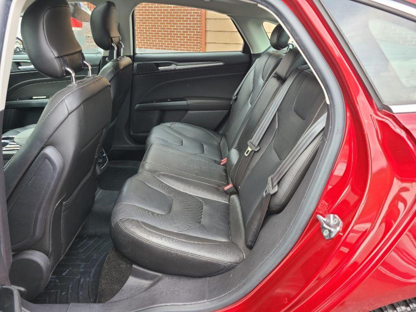 2013 RED FORD FUSION TITANIUM (3FA6P0D97DR) with an 2.0L engine, Automatic transmission, located at 117 North Cameron Street, Harrisburg, PA, 17101, (717) 963-8962, 40.267021, -76.875351 - WE FINANCE!!! Good Credit/ Bad Credit/ No Credit - ALL Trade-Ins Welcomed!!! ***Guaranteed Credit Approval*** APPLY ONLINE or CALL us TODAY ;) Internet Prices and Marketplace Prices are SPECIAL discounted ***CASH DEALS*** Retail Prices are higher. Please call us to discuss your cash and finan - Photo#12