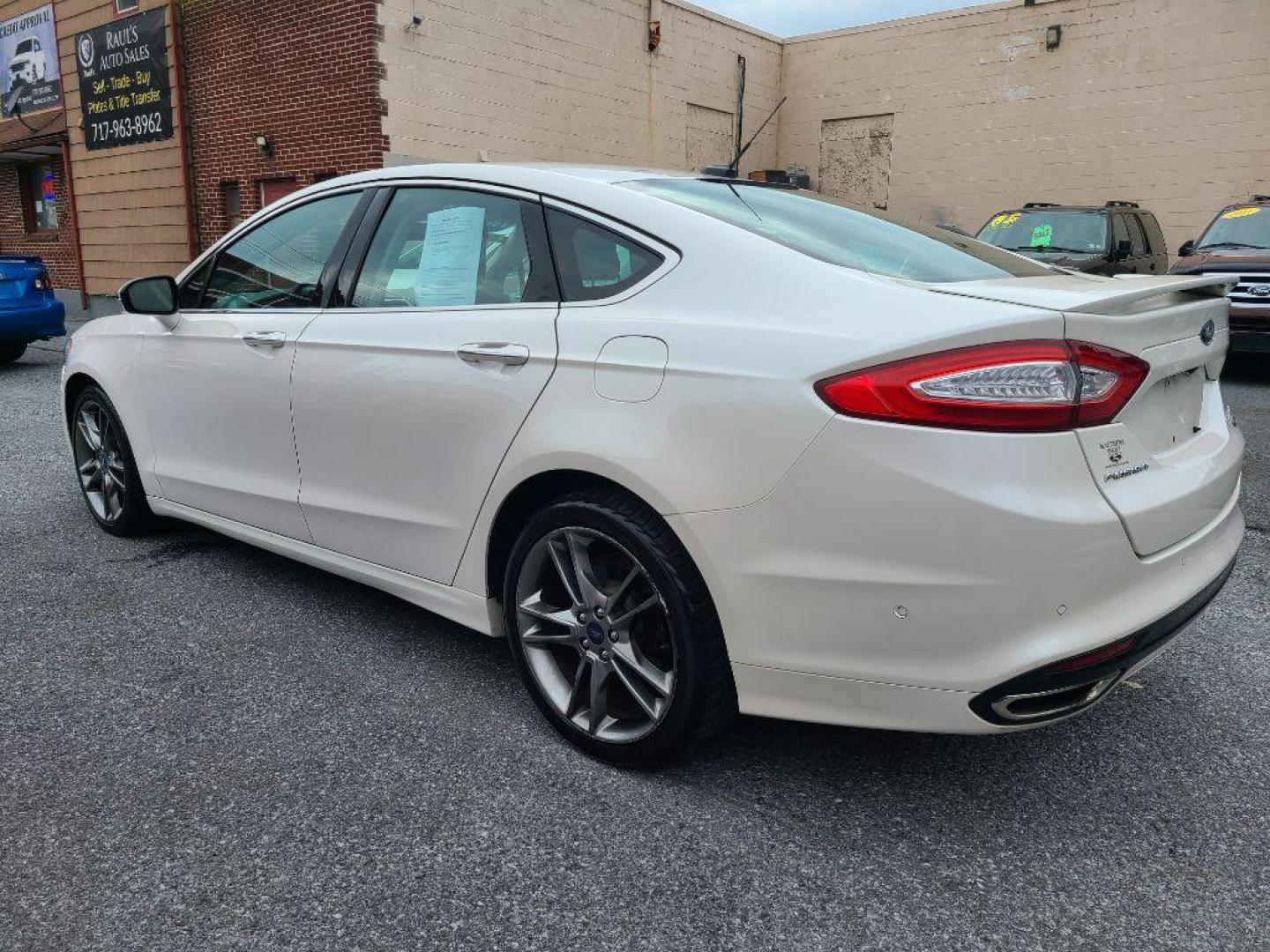 2013 WHITE FORD FUSION TITANIUM (3FA6P0K91DR) with an 2.0L engine, Automatic transmission, located at 117 North Cameron Street, Harrisburg, PA, 17101, (717) 963-8962, 40.267021, -76.875351 - WE FINANCE!!! Good Credit/ Bad Credit/ No Credit - ALL Trade-Ins Welcomed!!! ***Guaranteed Credit Approval*** APPLY ONLINE or CALL us TODAY ;) Internet Prices and Marketplace Prices are SPECIAL discounted ***CASH DEALS*** Retail Prices are higher. Please call us to discuss your cash and finan - Photo#2
