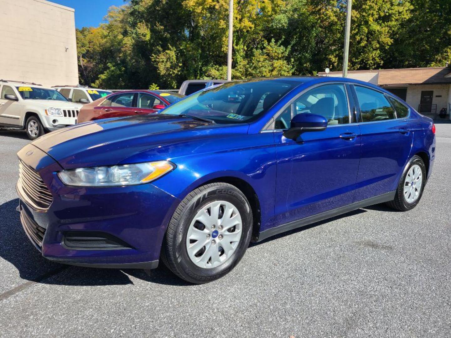 2013 BLUE FORD FUSION S (3FA6P0G77DR) with an 2.5L engine, Automatic transmission, located at 117 North Cameron Street, Harrisburg, PA, 17101, (717) 963-8962, 40.267021, -76.875351 - WE FINANCE!!! Good Credit/ Bad Credit/ No Credit - ALL Trade-Ins Welcomed!!! ***Guaranteed Credit Approval*** APPLY ONLINE or CALL us TODAY ;) Please call us to discuss your cash and financing options. - Photo#0