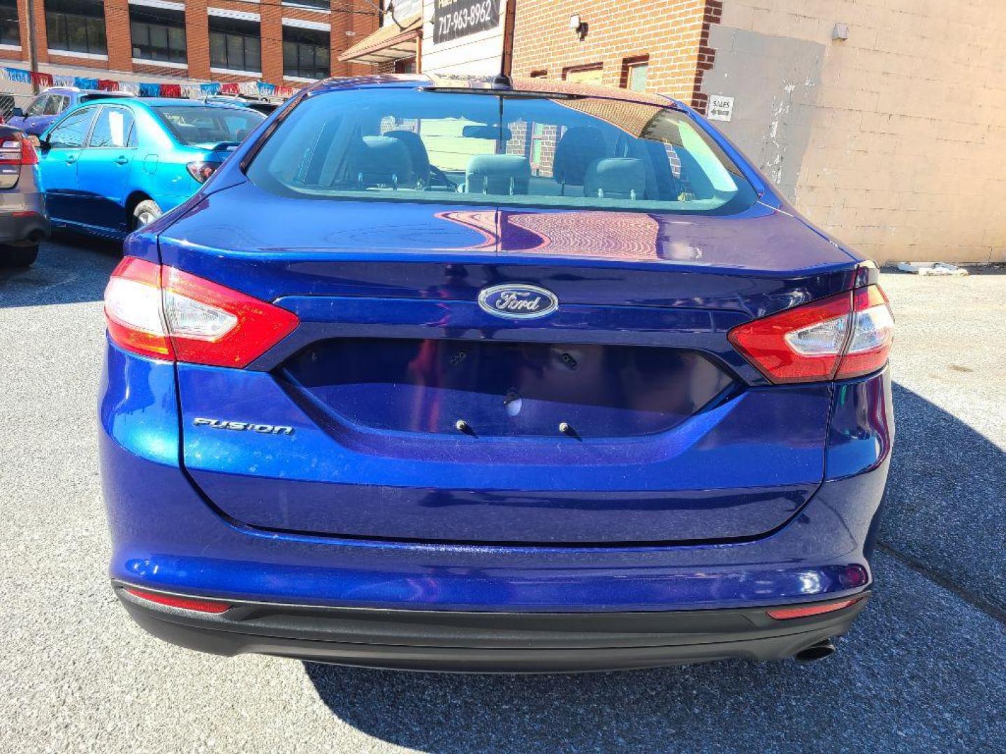 2013 BLUE FORD FUSION S (3FA6P0G77DR) with an 2.5L engine, Automatic transmission, located at 117 North Cameron Street, Harrisburg, PA, 17101, (717) 963-8962, 40.267021, -76.875351 - WE FINANCE!!! Good Credit/ Bad Credit/ No Credit - ALL Trade-Ins Welcomed!!! ***Guaranteed Credit Approval*** APPLY ONLINE or CALL us TODAY ;) Please call us to discuss your cash and financing options. - Photo#3