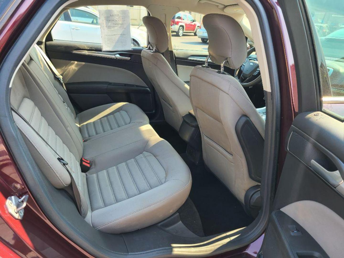 2013 MAROON FORD FUSION S (3FA6P0G76DR) with an 2.5L engine, Automatic transmission, located at 117 North Cameron Street, Harrisburg, PA, 17101, (717) 963-8962, 40.267021, -76.875351 - WE FINANCE!!! Good Credit/ Bad Credit/ No Credit - ALL Trade-Ins Welcomed!!! ***Guaranteed Credit Approval*** APPLY ONLINE or CALL us TODAY ;) Internet Prices and Marketplace Prices are SPECIAL discounted ***CASH DEALS*** Retail Prices are higher. Please call us to discuss your cash and finan - Photo#10