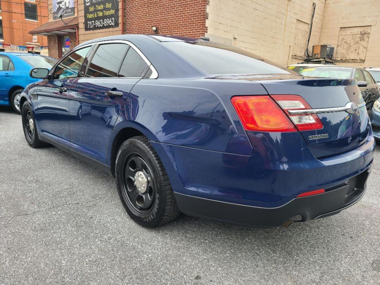 2013 BLUE FORD TAURUS POLICE INTERCEPTOR (1FAHP2M87DG) with an 3.5L engine, Automatic transmission, located at 7981 Paxton Street, Harrisburg, PA, 17111, (717) 561-2926, 40.261490, -76.749229 - WE FINANCE!!! Good Credit/ Bad Credit/ No Credit - ALL Trade-Ins Welcomed!!! ***Guaranteed Credit Approval*** APPLY ONLINE or CALL us TODAY ;) Internet Prices and Marketplace Prices are SPECIAL discounted ***CASH DEALS*** Retail Prices are higher. Please call us to discuss your cash and finan - Photo#2