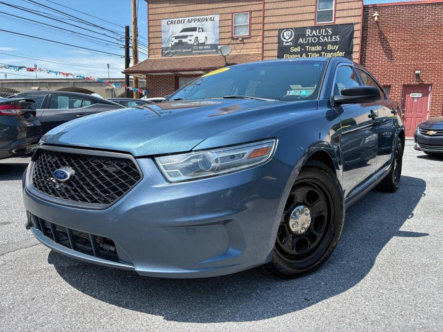 2013 BLUE FORD TAURUS POLICE INTERCEPTOR (1FAHP2M80DG) with an 3.5L engine, Automatic transmission, located at 117 North Cameron Street, Harrisburg, PA, 17101, (717) 963-8962, 40.267021, -76.875351 - WE FINANCE!!! MOST vehicles are available for financing. Good Credit/ Challenged Credit/ No Credit - ALL Trade-Ins Welcomed!!! APPLY ONLINE or CALL us TODAY Please call us to discuss your cash and/or financing options. Thanks for cheching our inventory! We're here to help. - Photo#0