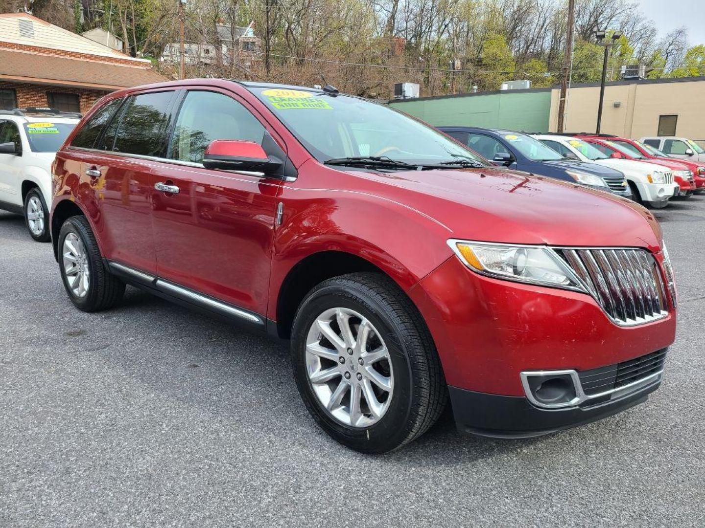 2013 RED LINCOLN MKX SUV (2LMDJ6JK6DB) with an 3.7L engine, Automatic transmission, located at 7981 Paxton Street, Harrisburg, PA, 17111, (717) 561-2926, 40.261490, -76.749229 - WE FINANCE!!! Good Credit/ Bad Credit/ No Credit - ALL Trade-Ins Welcomed!!! ***Guaranteed Credit Approval*** APPLY ONLINE or CALL us TODAY ;) Internet Prices and Marketplace Prices are SPECIAL discounted ***CASH DEALS*** Retail Prices are higher. Please call us to discuss your cash and finan - Photo#3