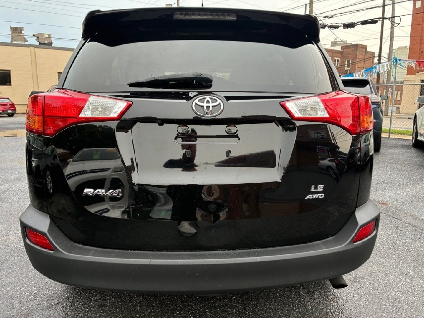 2013 BLACK TOYOTA RAV4 LE (2T3BFREV3DW) with an 2.5L engine, Automatic transmission, located at 117 North Cameron Street, Harrisburg, PA, 17101, (717) 963-8962, 40.267021, -76.875351- Photo#3