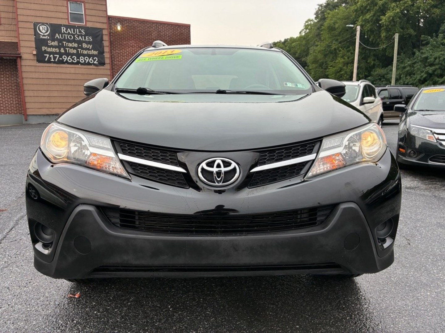 2013 BLACK TOYOTA RAV4 LE (2T3BFREV3DW) with an 2.5L engine, Automatic transmission, located at 117 North Cameron Street, Harrisburg, PA, 17101, (717) 963-8962, 40.267021, -76.875351- Photo#7