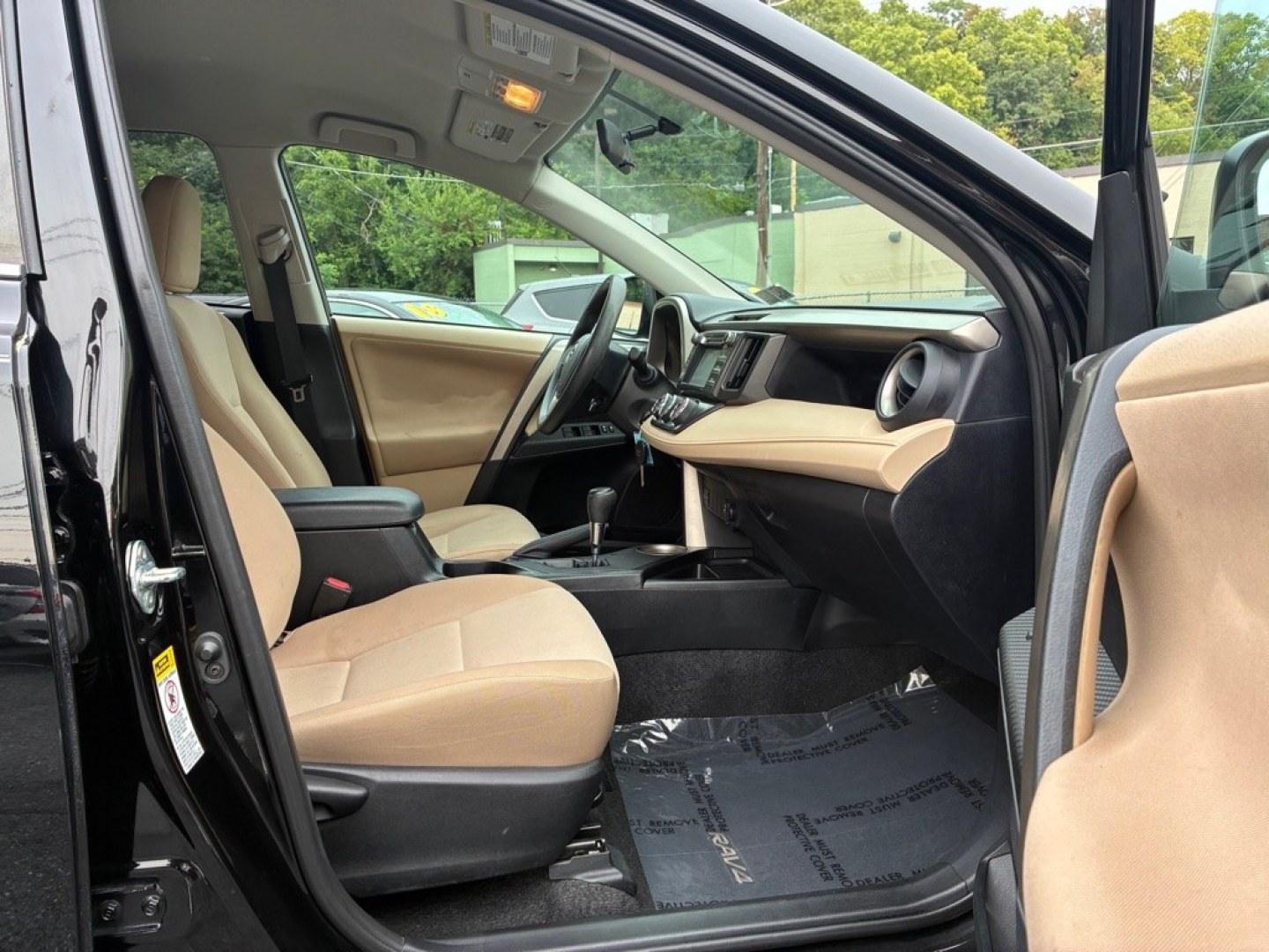 2013 BLACK TOYOTA RAV4 LE (2T3BFREV3DW) with an 2.5L engine, Automatic transmission, located at 117 North Cameron Street, Harrisburg, PA, 17101, (717) 963-8962, 40.267021, -76.875351- Photo#8