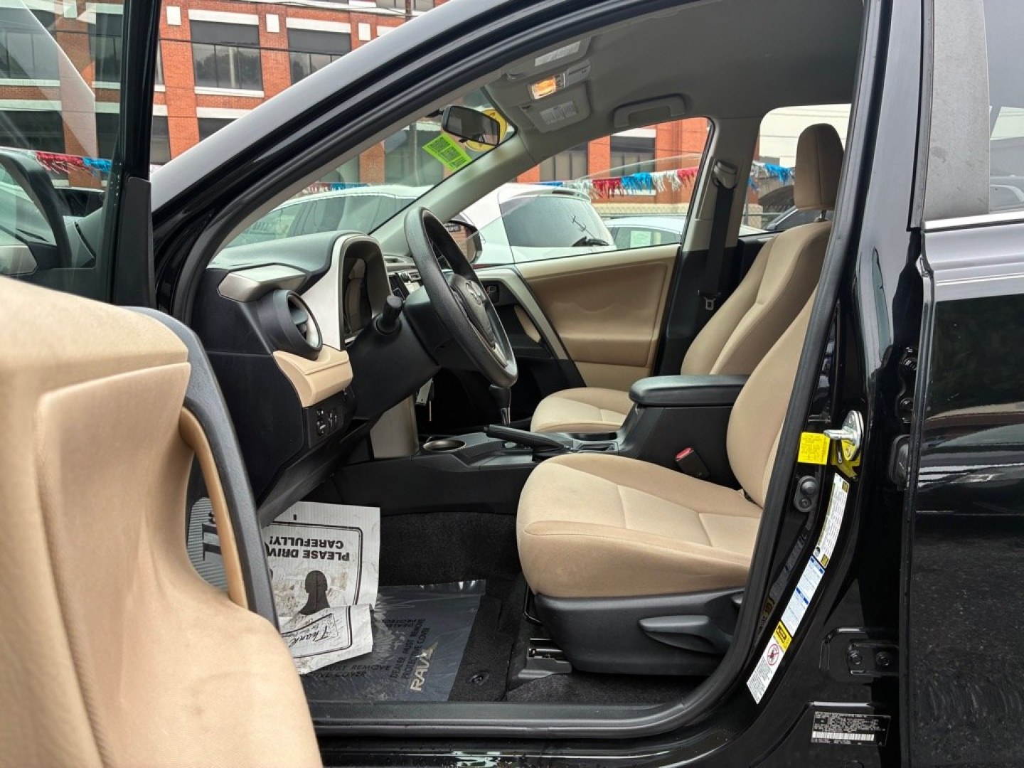 2013 BLACK TOYOTA RAV4 LE (2T3BFREV3DW) with an 2.5L engine, Automatic transmission, located at 117 North Cameron Street, Harrisburg, PA, 17101, (717) 963-8962, 40.267021, -76.875351- Photo#13
