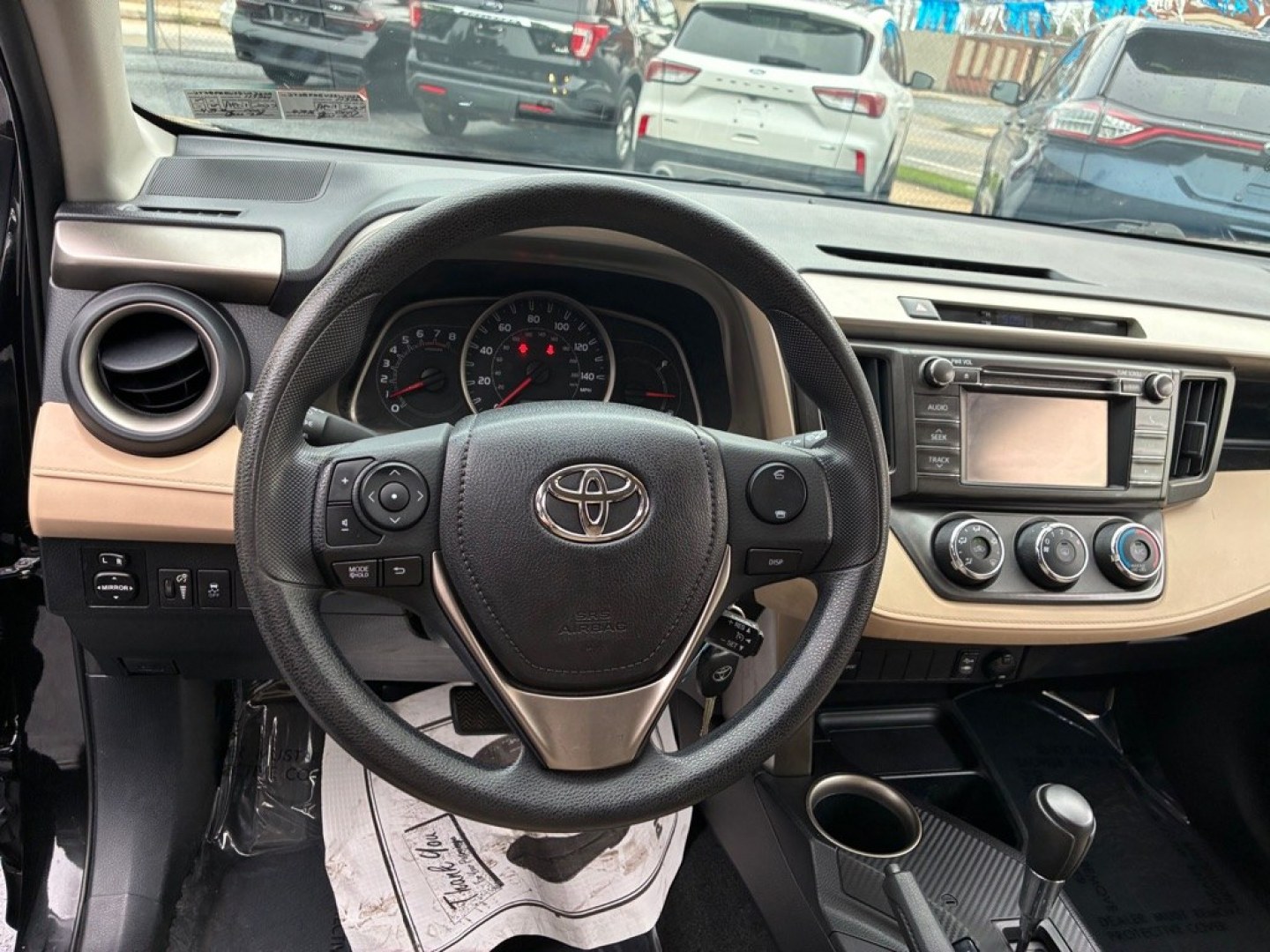 2013 BLACK TOYOTA RAV4 LE (2T3BFREV3DW) with an 2.5L engine, Automatic transmission, located at 117 North Cameron Street, Harrisburg, PA, 17101, (717) 963-8962, 40.267021, -76.875351- Photo#14