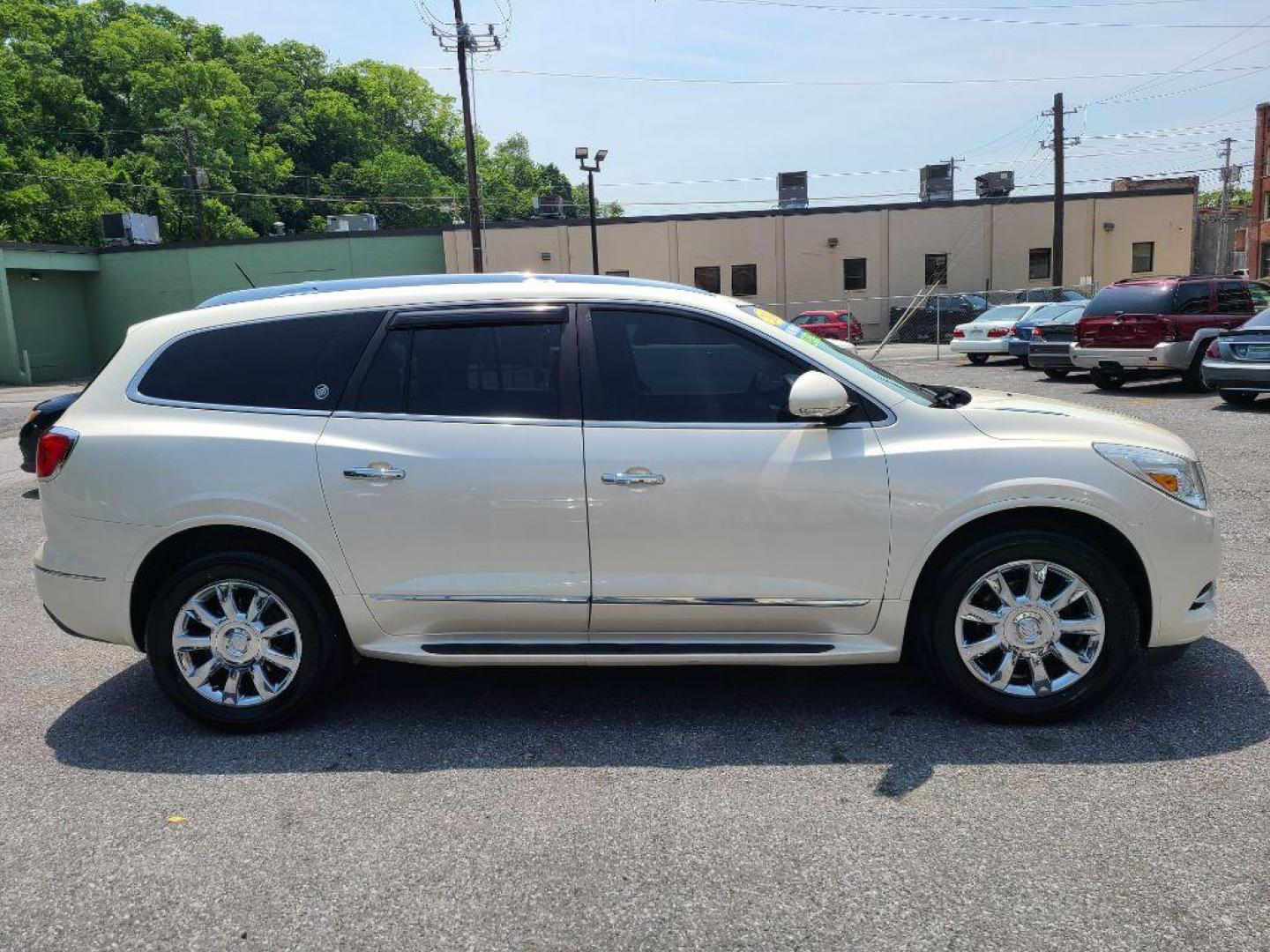 2014 WHITE BUICK ENCLAVE LEATHER (5GAKVBKD6EJ) with an 3.6L engine, Automatic transmission, located at 117 North Cameron Street, Harrisburg, PA, 17101, (717) 963-8962, 40.267021, -76.875351 - WE FINANCE!!! Good Credit/ Bad Credit/ No Credit - ALL Trade-Ins Welcomed!!! ***Guaranteed Credit Approval*** APPLY ONLINE or CALL us TODAY ;) Internet Prices and Marketplace Prices are SPECIAL discounted ***CASH DEALS*** Retail Prices are higher. Please call us to discuss your cash and finan - Photo#5