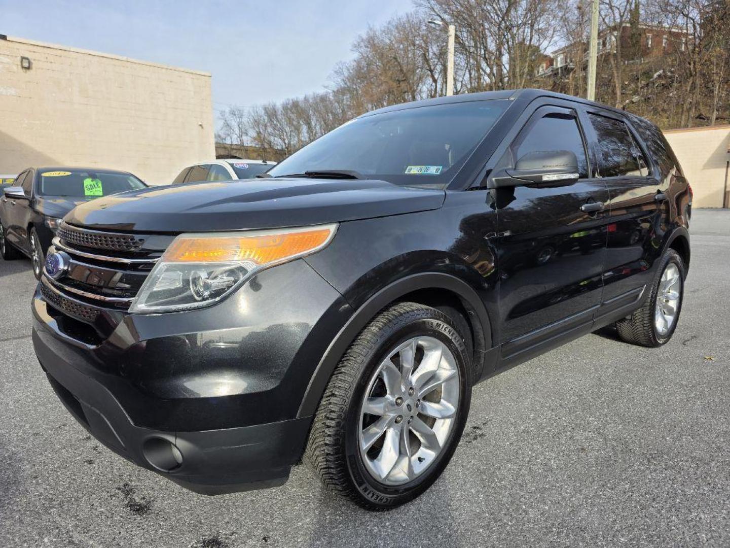 2014 BLACK FORD EXPLORER LIMITED (1FM5K8F8XEG) with an 3.5L engine, Automatic transmission, located at 117 North Cameron Street, Harrisburg, PA, 17101, (717) 963-8962, 40.267021, -76.875351 - Photo#0