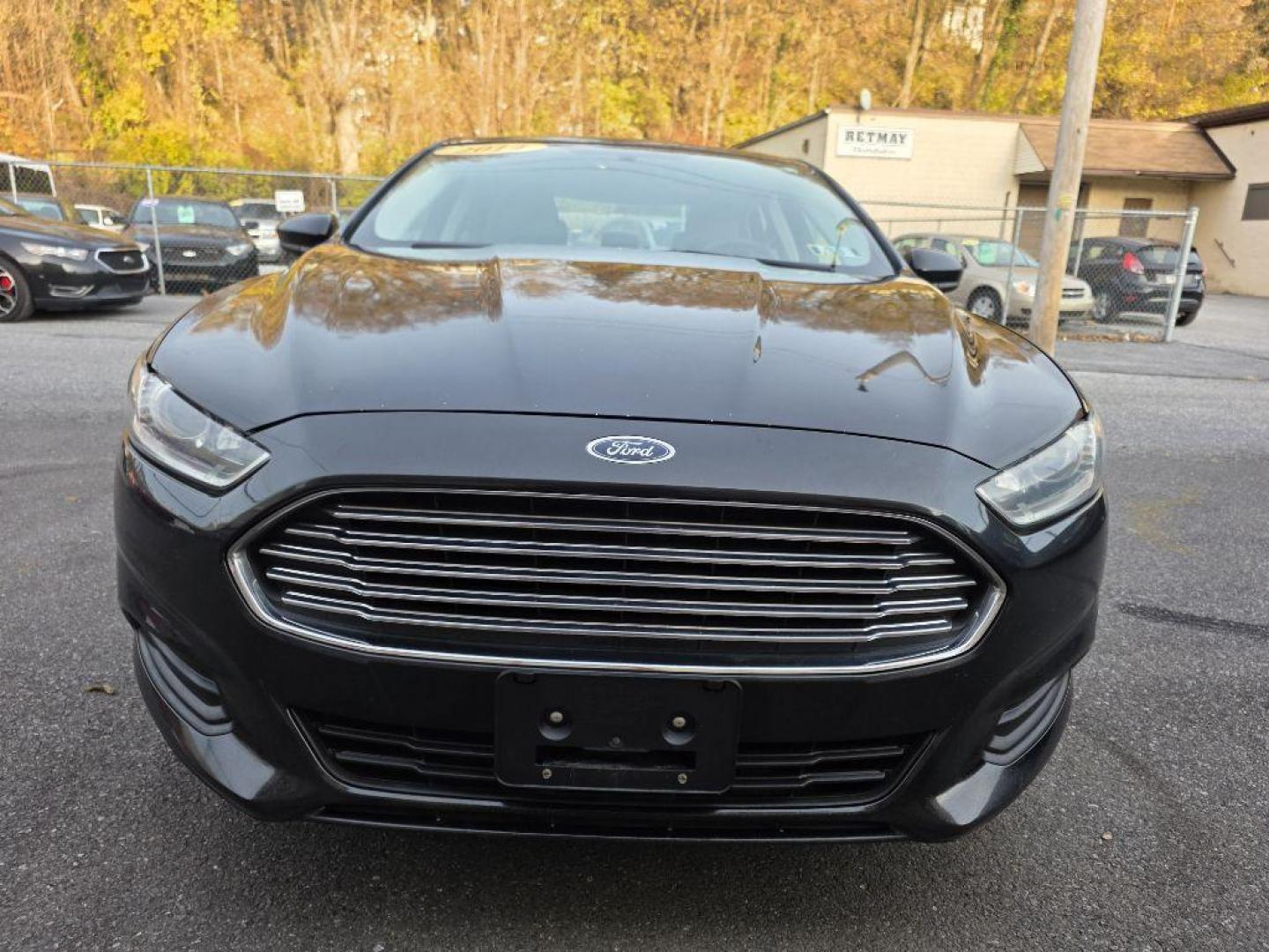 2014 BLACK FORD FUSION S (1FA6P0G74E5) with an 2.5L engine, Automatic transmission, located at 131 N Cameron st, Harrisburg, PA, 17101, (717) 561-2926, 40.267086, -76.875374 - Photo#7