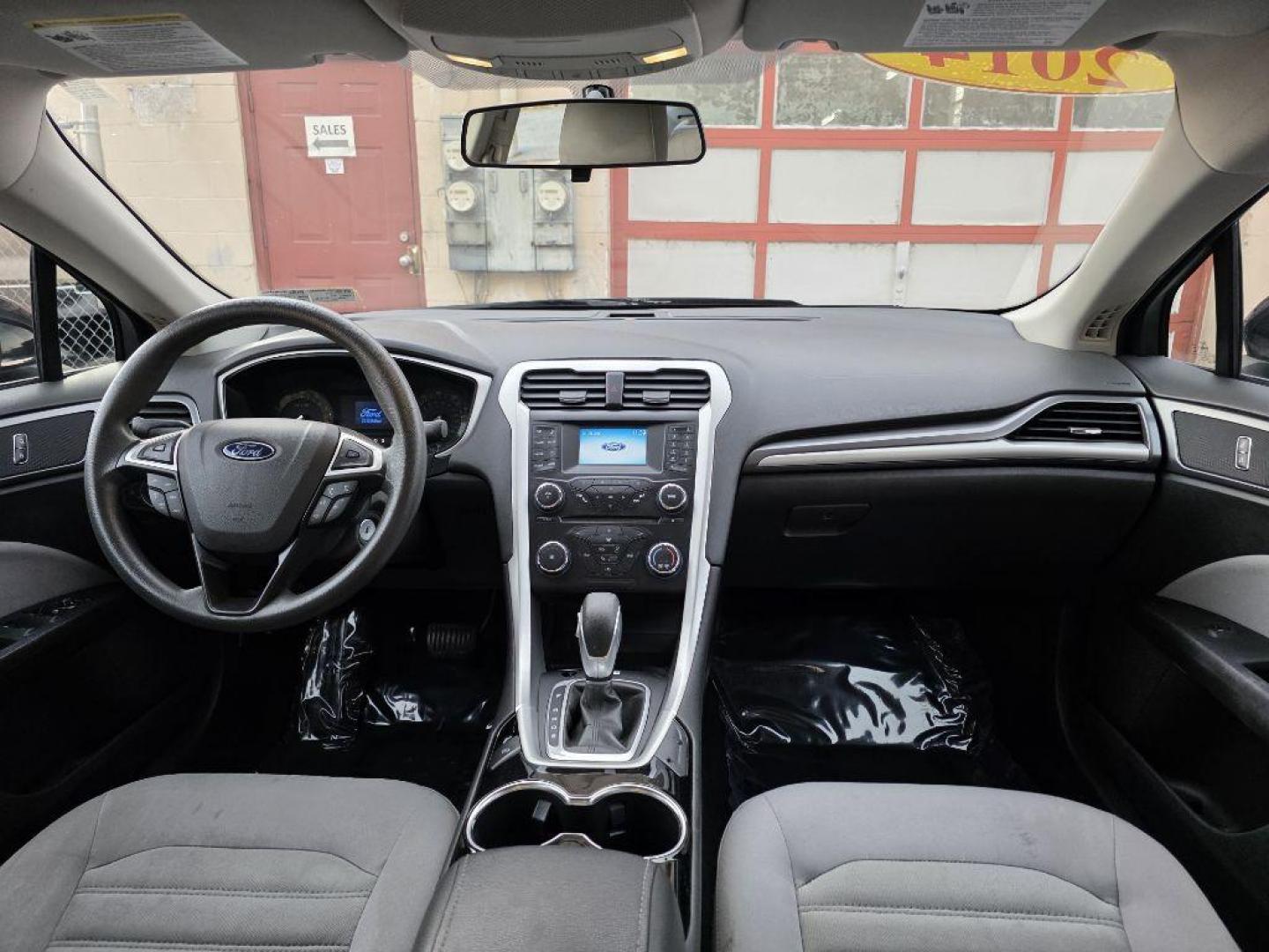 2014 BLACK FORD FUSION S (1FA6P0G74E5) with an 2.5L engine, Automatic transmission, located at 131 N Cameron st, Harrisburg, PA, 17101, (717) 561-2926, 40.267086, -76.875374 - Photo#9