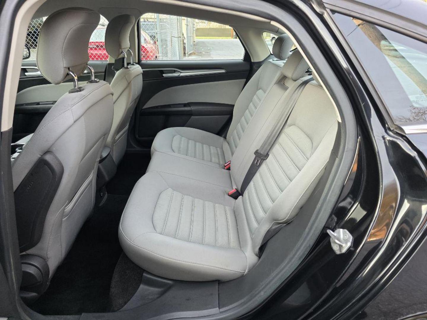 2014 BLACK FORD FUSION S (1FA6P0G74E5) with an 2.5L engine, Automatic transmission, located at 131 N Cameron st, Harrisburg, PA, 17101, (717) 561-2926, 40.267086, -76.875374 - Photo#11