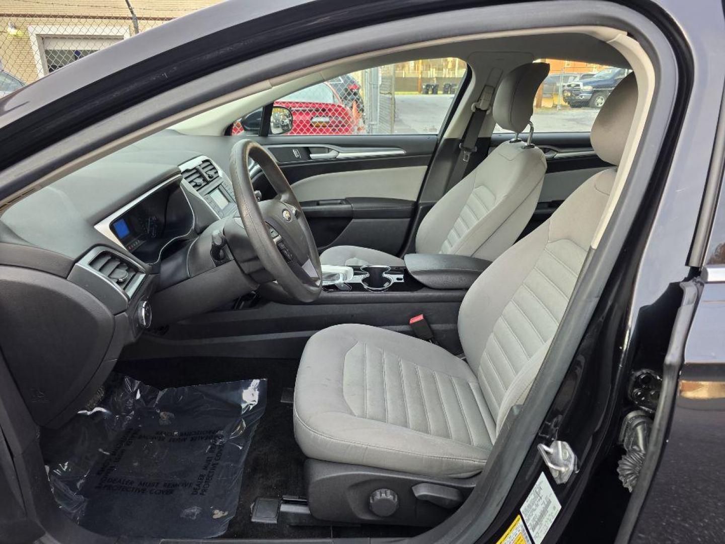 2014 BLACK FORD FUSION S (1FA6P0G74E5) with an 2.5L engine, Automatic transmission, located at 131 N Cameron st, Harrisburg, PA, 17101, (717) 561-2926, 40.267086, -76.875374 - Photo#12