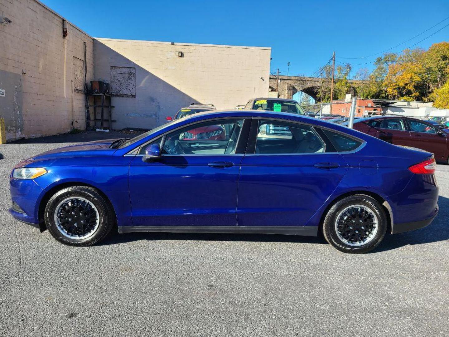 2014 BLUE FORD FUSION S (1FA6P0G77E5) with an 2.5L engine, Automatic transmission, located at 117 North Cameron Street, Harrisburg, PA, 17101, (717) 963-8962, 40.267021, -76.875351 - WE FINANCE!!! Good Credit/ Bad Credit/ No Credit - ALL Trade-Ins Welcomed!!! ***Guaranteed Credit Approval*** APPLY ONLINE or CALL us TODAY ;) Please call us to discuss your cash and financing options. - Photo#1