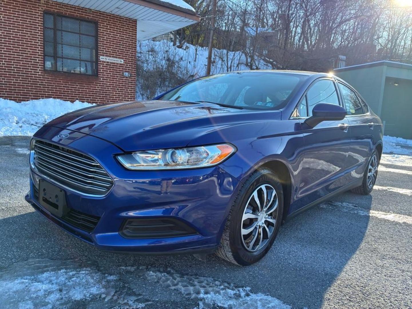 2014 BLUE FORD FUSION S (1FA6P0G7XE5) with an 2.5L engine, Automatic transmission, located at 117 North Cameron Street, Harrisburg, PA, 17101, (717) 963-8962, 40.267021, -76.875351 - WE FINANCE!!! Good Credit/ Challenged Credit/ No Credit - ALL Trade-Ins Welcomed!!! APPLY ONLINE or CALL us TODAY ;) Please call us to discuss your cash and/or financing options. - Photo#0