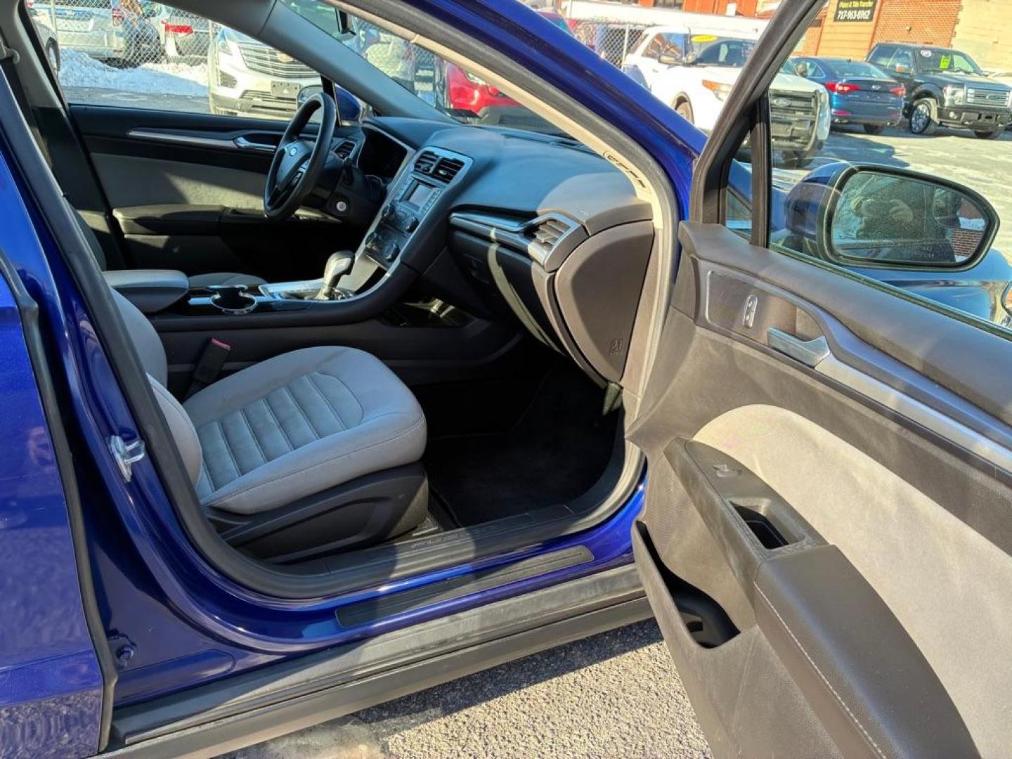 2014 BLUE FORD FUSION S (1FA6P0G7XE5) with an 2.5L engine, Automatic transmission, located at 117 North Cameron Street, Harrisburg, PA, 17101, (717) 963-8962, 40.267021, -76.875351 - WE FINANCE!!! Good Credit/ Challenged Credit/ No Credit - ALL Trade-Ins Welcomed!!! APPLY ONLINE or CALL us TODAY ;) Please call us to discuss your cash and/or financing options. - Photo#8