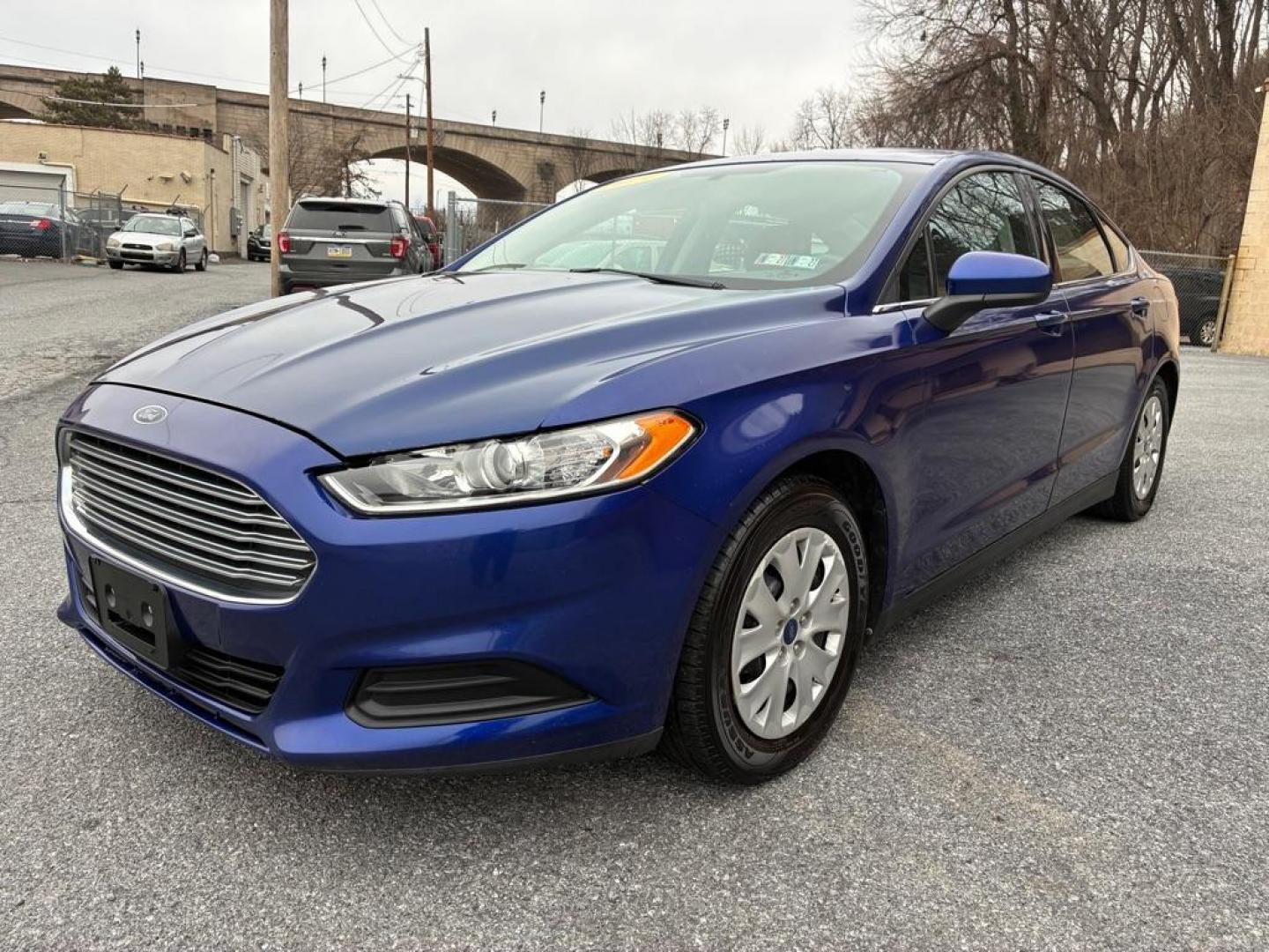 2014 BLUE FORD FUSION S (1FA6P0G7XE5) with an 2.5L engine, Automatic transmission, located at 117 North Cameron Street, Harrisburg, PA, 17101, (717) 963-8962, 40.267021, -76.875351 - WE FINANCE!!! Good Credit/ Challenged Credit/ No Credit - ALL Trade-Ins Welcomed!!! APPLY ONLINE or CALL us TODAY ;) Please call us to discuss your cash and/or financing options. - Photo#0