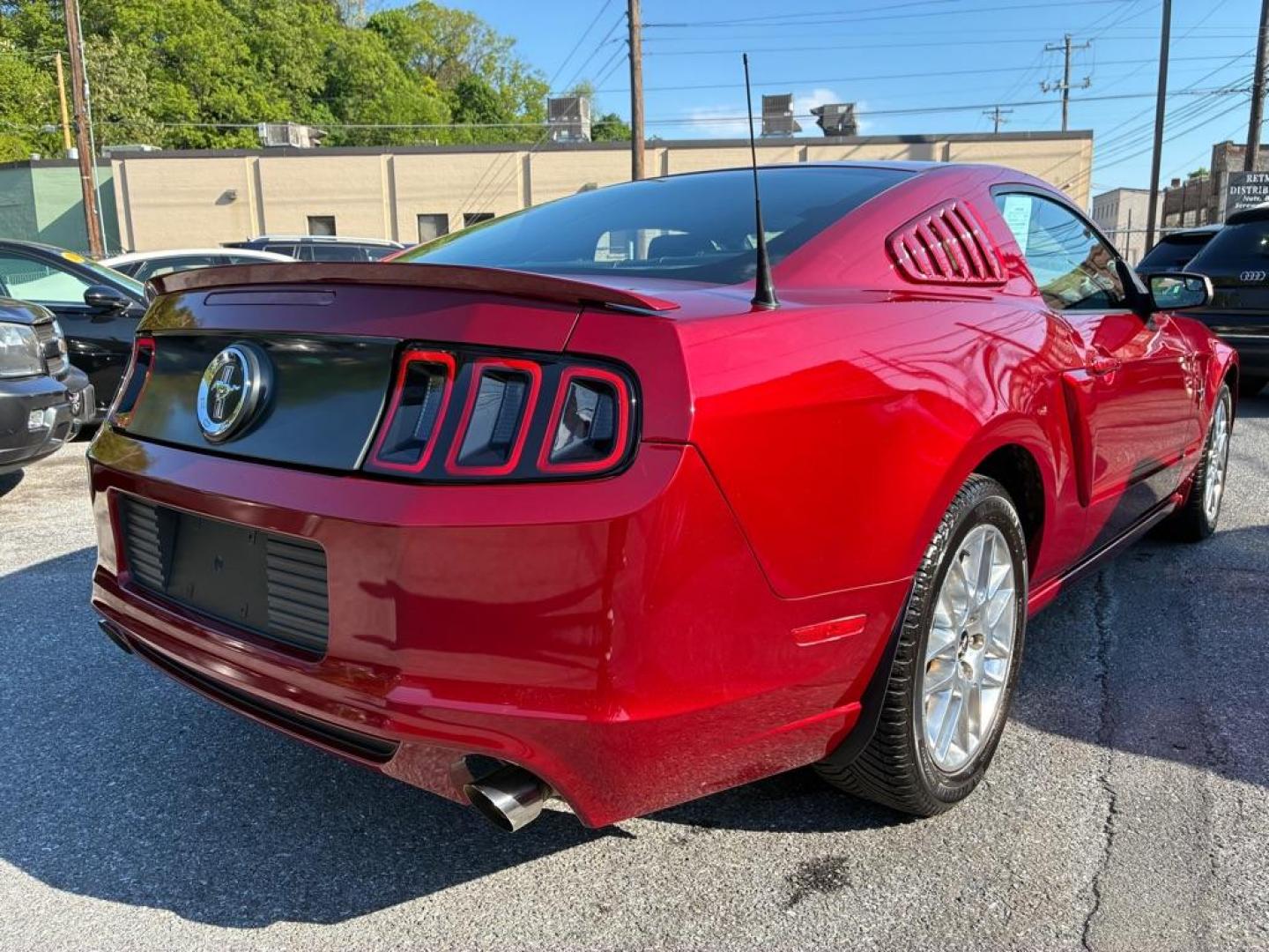2014 RED FORD MUSTANG (1ZVBP8AM0E5) with an 3.7L engine, Automatic transmission, located at 117 North Cameron Street, Harrisburg, PA, 17101, (717) 963-8962, 40.267021, -76.875351 - WE FINANCE!!! MOST vehicles are available for financing. Good Credit/ Challenged Credit/ No Credit - ALL Trade-Ins Welcomed!!! APPLY ONLINE or CALL us TODAY Please call us to discuss your cash and/or financing options. Thanks for checking our inventory! We're here to help. - Photo#4