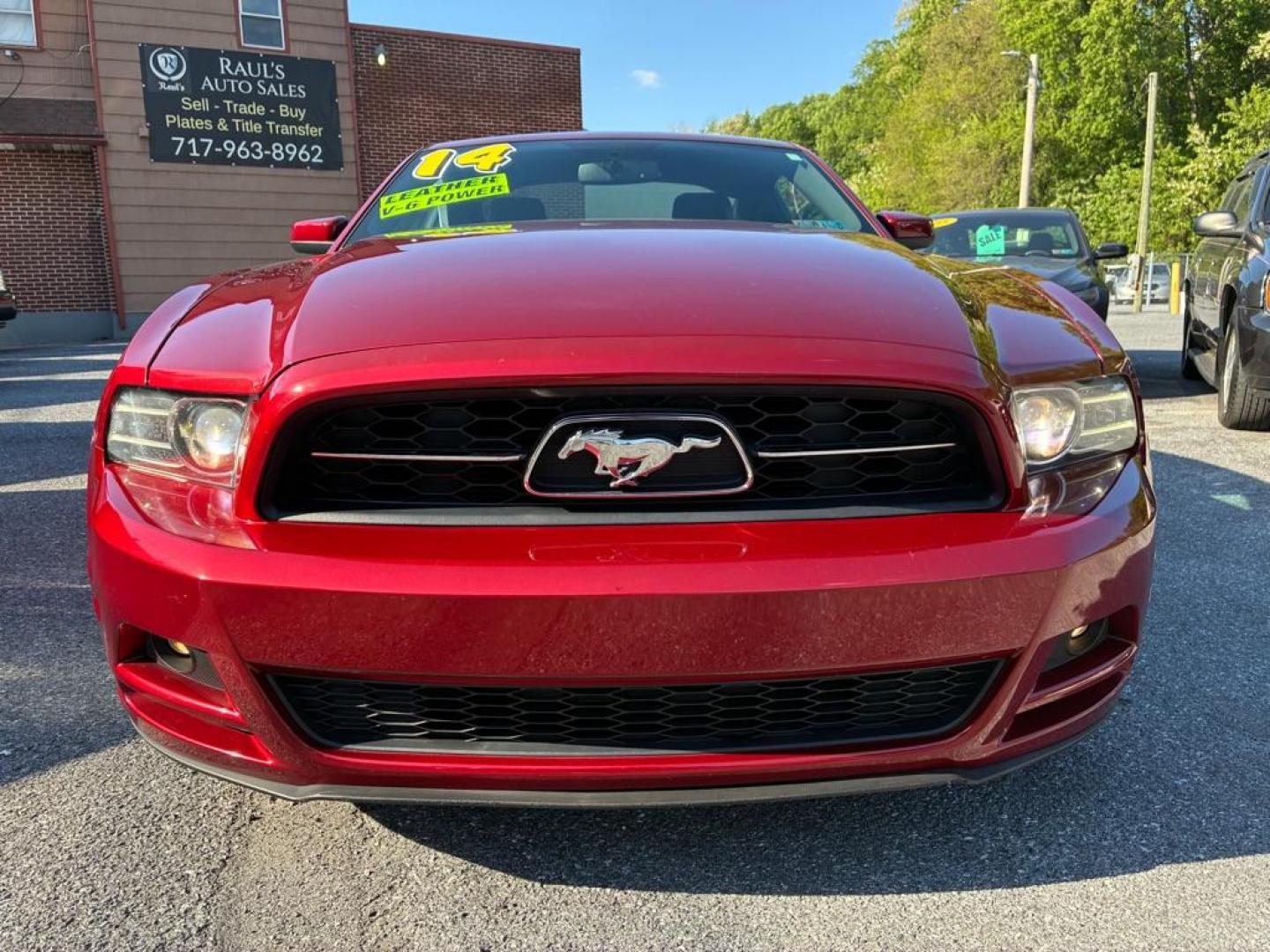 2014 RED FORD MUSTANG (1ZVBP8AM0E5) with an 3.7L engine, Automatic transmission, located at 117 North Cameron Street, Harrisburg, PA, 17101, (717) 963-8962, 40.267021, -76.875351 - WE FINANCE!!! MOST vehicles are available for financing. Good Credit/ Challenged Credit/ No Credit - ALL Trade-Ins Welcomed!!! APPLY ONLINE or CALL us TODAY Please call us to discuss your cash and/or financing options. Thanks for checking our inventory! We're here to help. - Photo#7