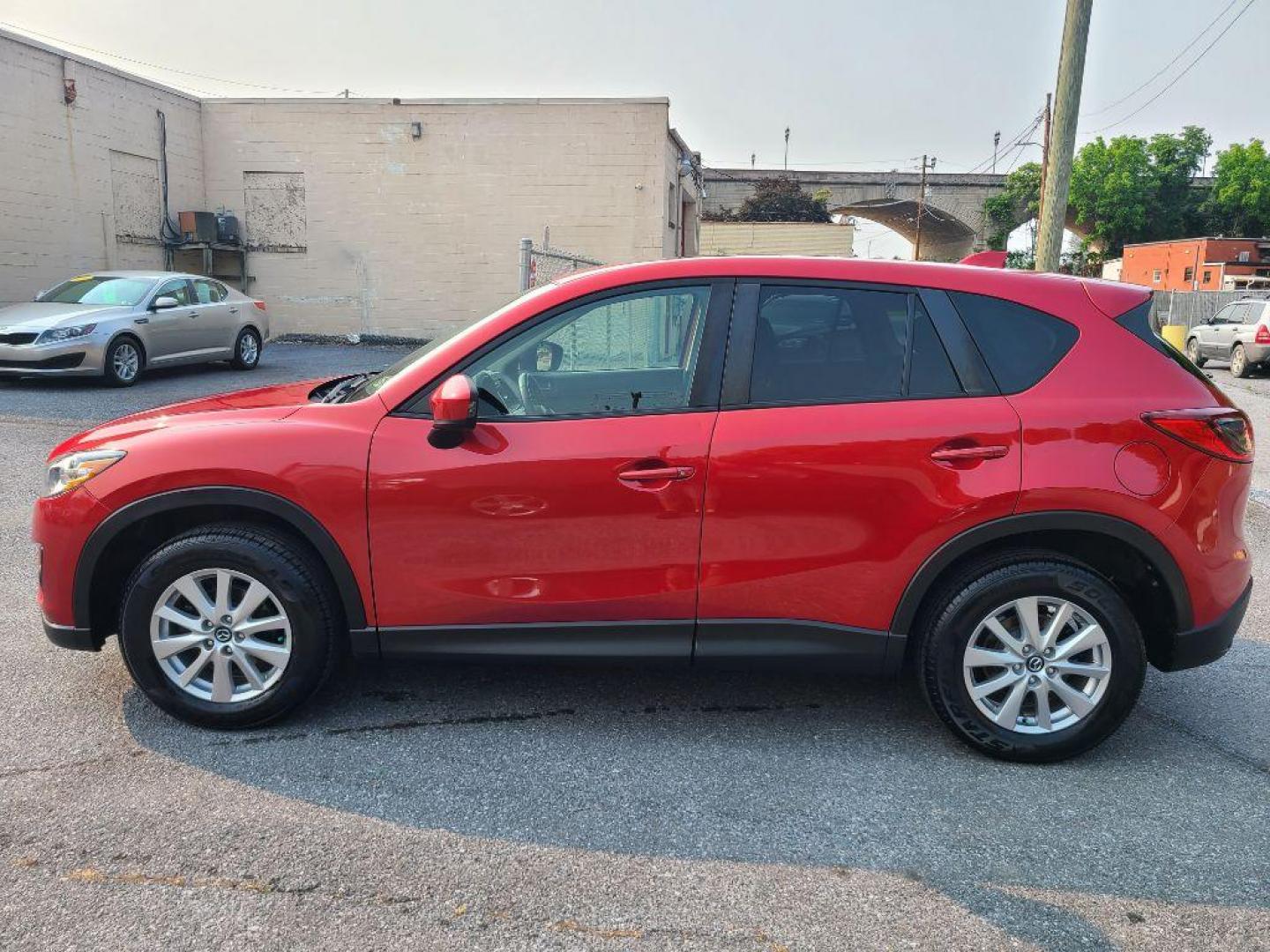 2014 RED MAZDA CX-5 TOURING (JM3KE4CY8E0) with an 2.5L engine, Automatic transmission, located at 7981 Paxton Street, Harrisburg, PA, 17111, (717) 561-2926, 40.261490, -76.749229 - WE FINANCE!!! Good Credit/ Bad Credit/ No Credit - ALL Trade-Ins Welcomed!!! ***Guaranteed Credit Approval*** APPLY ONLINE or CALL us TODAY ;) Internet Prices and Marketplace Prices are SPECIAL discounted ***CASH DEALS*** Retail Prices are higher. Please call us to discuss your cash and finan - Photo#1