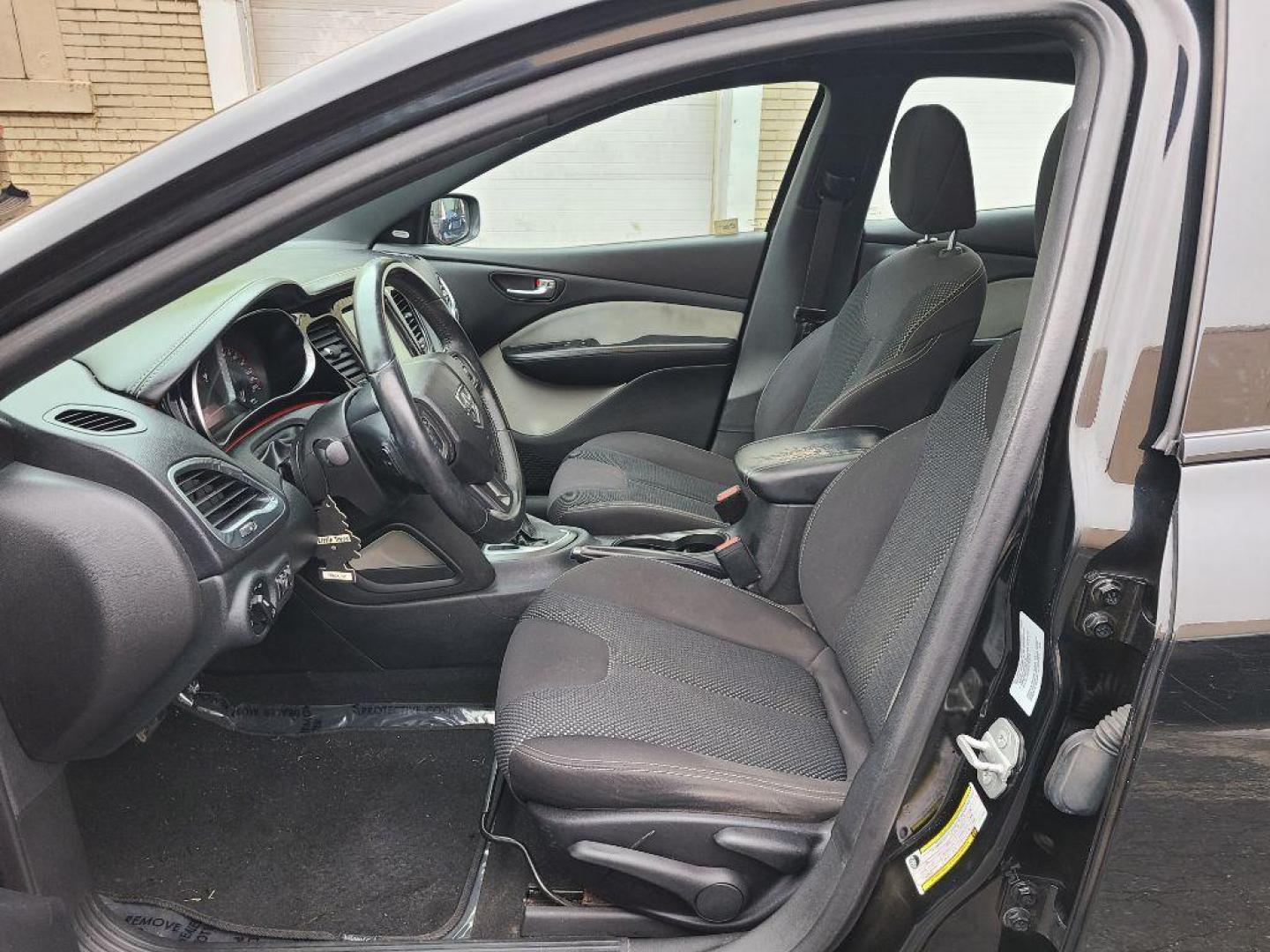 2015 BLACK DODGE DART SXT (1C3CDFBB5FD) with an 2.4L engine, 6-Speed Manual transmission, located at 117 North Cameron Street, Harrisburg, PA, 17101, (717) 963-8962, 40.267021, -76.875351 - Photo#13