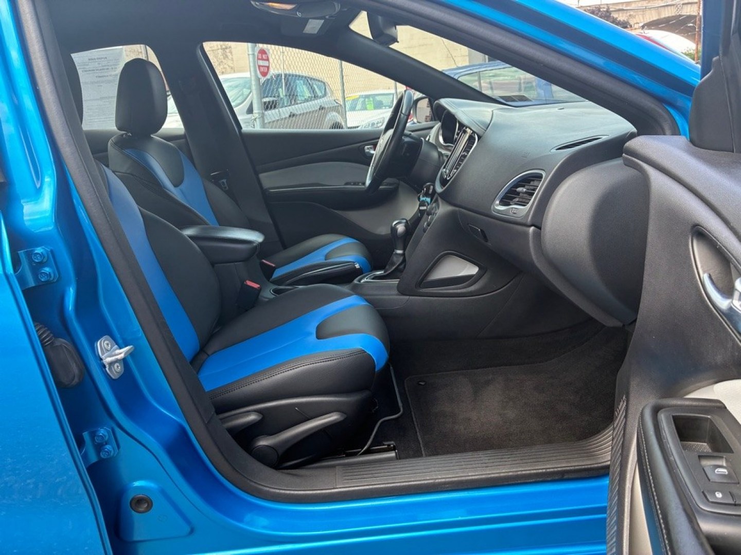 2015 BLUE DODGE DART SXT (1C3CDFBB5FD) with an 2.4L engine, 6-Speed Manual transmission, located at 117 North Cameron Street, Harrisburg, PA, 17101, (717) 963-8962, 40.267021, -76.875351- Photo#8