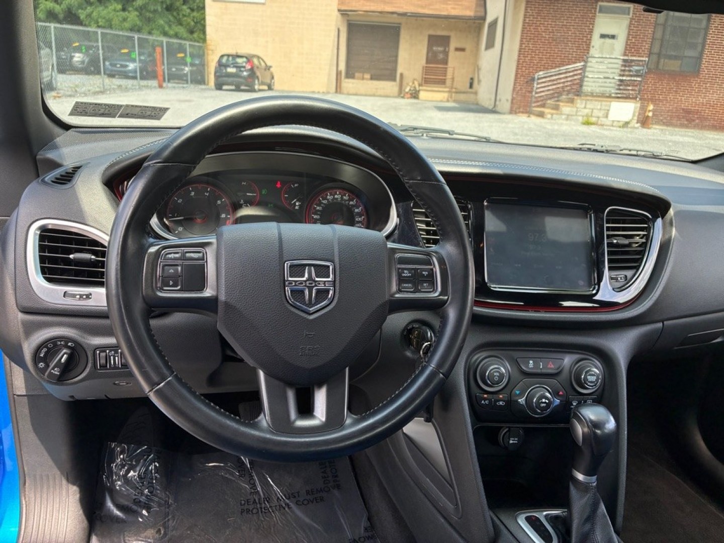 2015 BLUE DODGE DART SXT (1C3CDFBB5FD) with an 2.4L engine, 6-Speed Manual transmission, located at 117 North Cameron Street, Harrisburg, PA, 17101, (717) 963-8962, 40.267021, -76.875351- Photo#13
