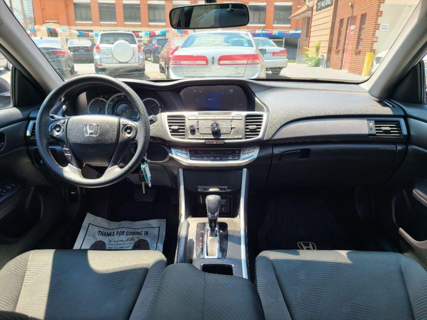 2015 SILVER HONDA ACCORD LX (1HGCR2F33FA) with an 2.4L engine, Continuously Variable transmission, located at 117 North Cameron Street, Harrisburg, PA, 17101, (717) 963-8962, 40.267021, -76.875351 - Photo#9