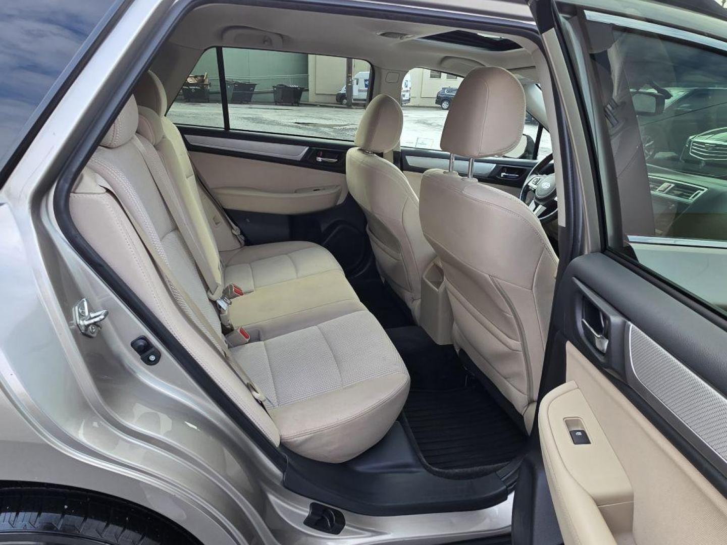 2015 TAN SUBARU OUTBACK 2.5I PREMIUM (4S4BSAEC5F3) with an 2.5L engine, Continuously Variable transmission, located at 131 N Cameron st, Harrisburg, PA, 17101, (717) 561-2926, 40.267086, -76.875374 - WE FINANCE!!! Good Credit/ Bad Credit/ No Credit - ALL Trade-Ins Welcomed!!! ***Guaranteed Credit Approval*** APPLY ONLINE or CALL us TODAY ;) Please call us to discuss your cash and financing options. - Photo#10