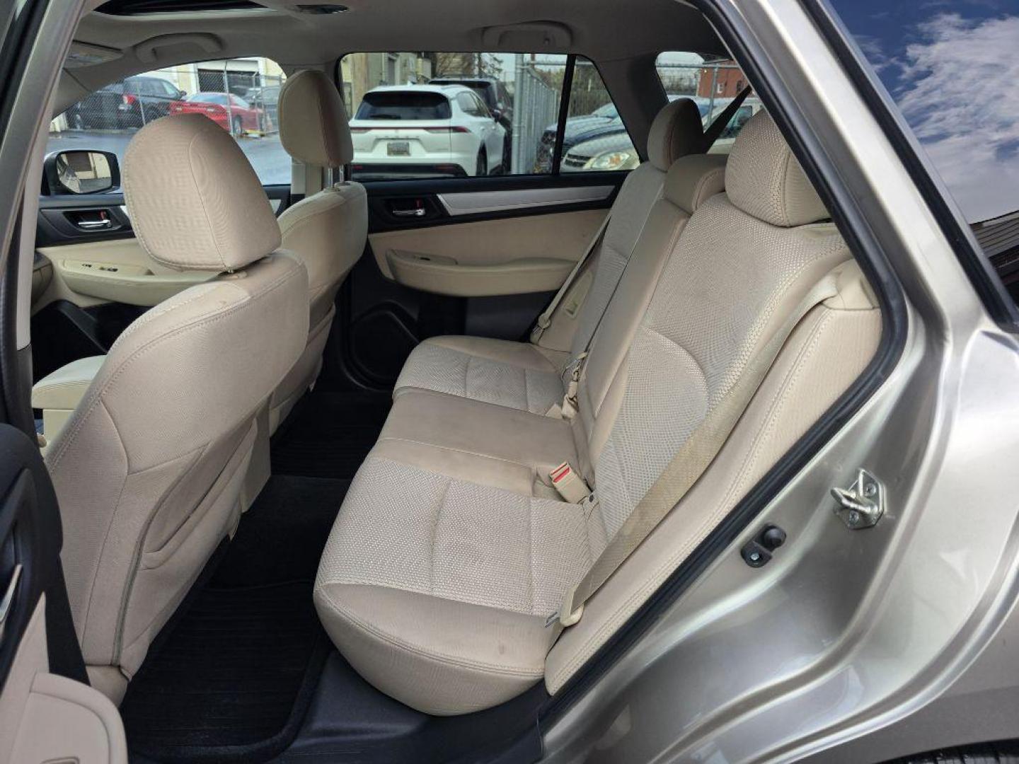 2015 TAN SUBARU OUTBACK 2.5I PREMIUM (4S4BSAEC5F3) with an 2.5L engine, Continuously Variable transmission, located at 131 N Cameron st, Harrisburg, PA, 17101, (717) 561-2926, 40.267086, -76.875374 - WE FINANCE!!! Good Credit/ Bad Credit/ No Credit - ALL Trade-Ins Welcomed!!! ***Guaranteed Credit Approval*** APPLY ONLINE or CALL us TODAY ;) Please call us to discuss your cash and financing options. - Photo#12