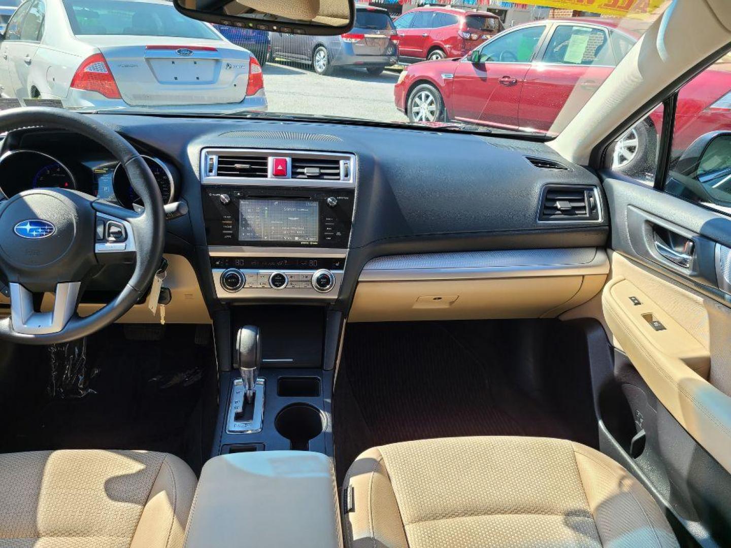 2015 GREEN SUBARU OUTBACK 2.5I PREMIUM (4S4BSADC0F3) with an 2.5L engine, Continuously Variable transmission, located at 7981 Paxton Street, Harrisburg, PA, 17111, (717) 561-2926, 40.261490, -76.749229 - WE FINANCE!!! Good Credit/ Bad Credit/ No Credit - ALL Trade-Ins Welcomed!!! ***Guaranteed Credit Approval*** APPLY ONLINE or CALL us TODAY ;) Internet Prices and Marketplace Prices are SPECIAL discounted ***CASH DEALS*** Retail Prices are higher. Please call us to discuss your cash and finan - Photo#8
