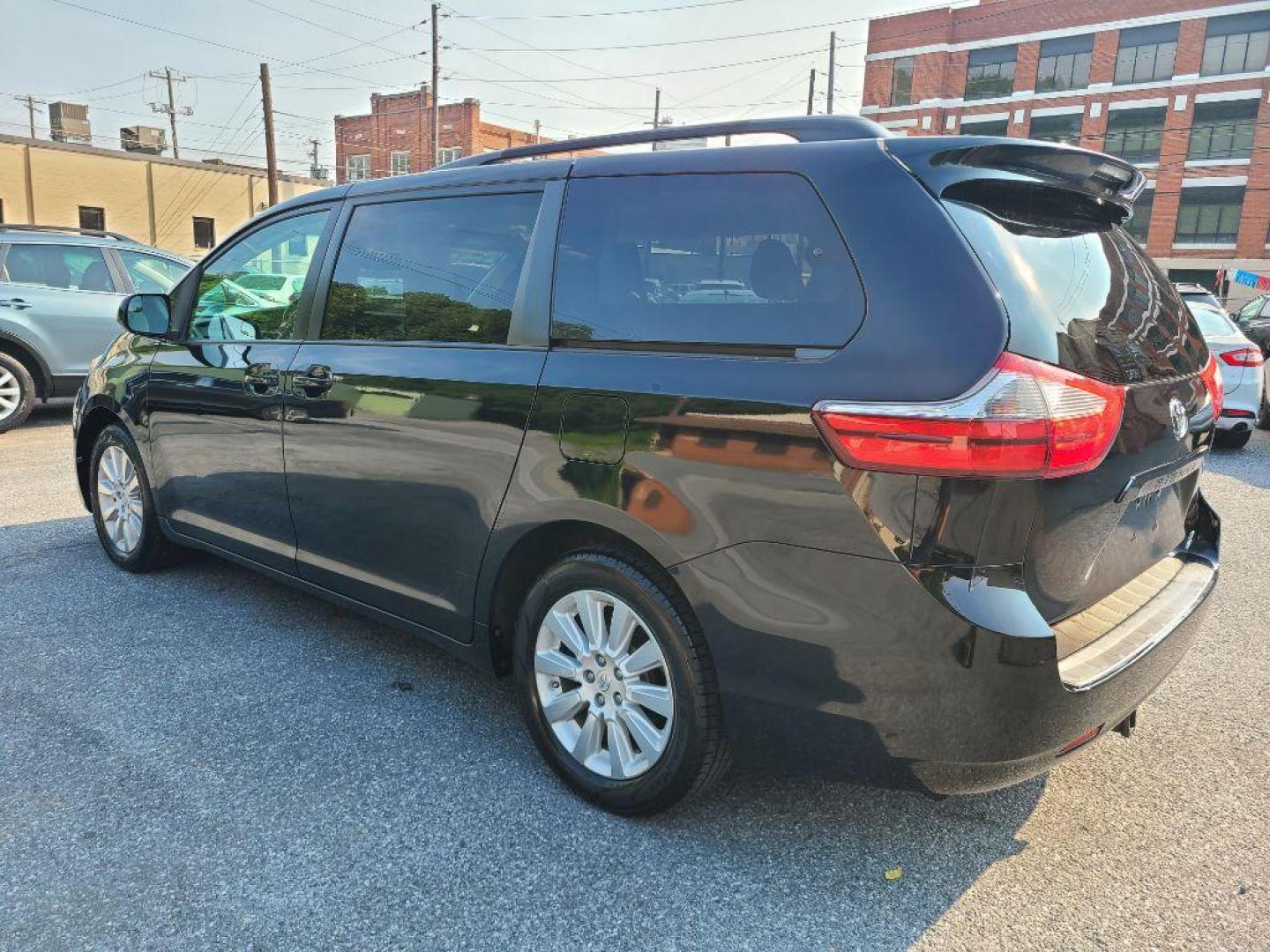2015 BLACK TOYOTA SIENNA LE (5TDJK3DC3FS) with an 3.5L engine, Automatic transmission, located at 117 North Cameron Street, Harrisburg, PA, 17101, (717) 963-8962, 40.267021, -76.875351 - WE FINANCE!!! Good Credit/ Bad Credit/ No Credit - ALL Trade-Ins Welcomed!!! ***Guaranteed Credit Approval*** APPLY ONLINE or CALL us TODAY ;) Internet Prices and Marketplace Prices are SPECIAL discounted ***CASH DEALS*** Retail Prices are higher. Please call us to discuss your cash and finan - Photo#2