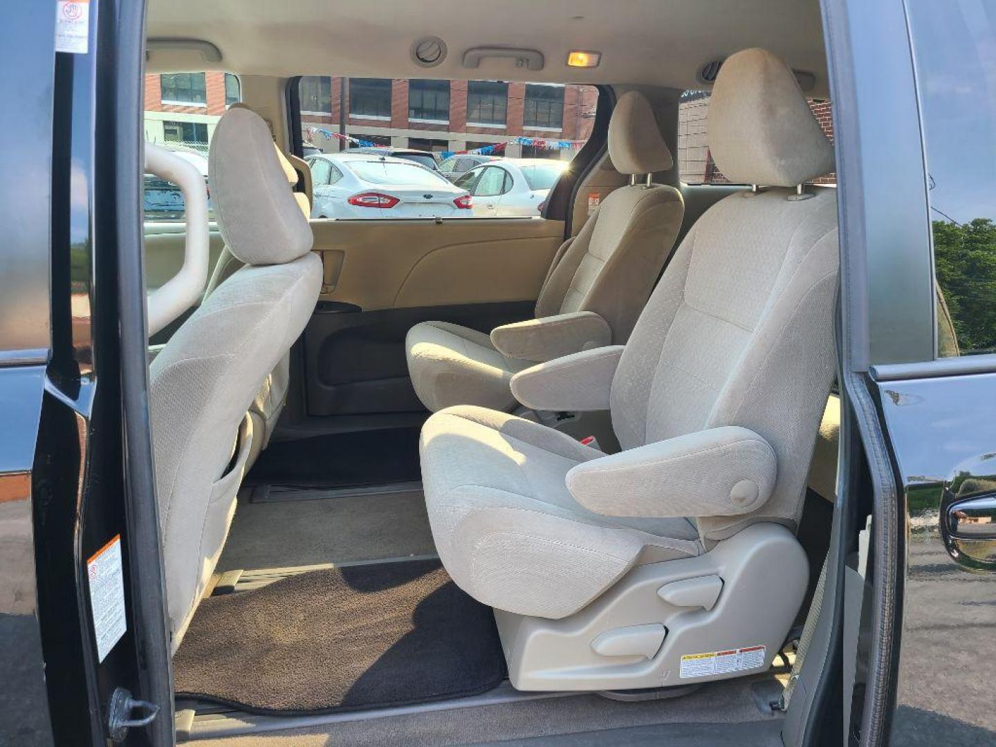 2015 BLACK TOYOTA SIENNA LE (5TDJK3DC3FS) with an 3.5L engine, Automatic transmission, located at 117 North Cameron Street, Harrisburg, PA, 17101, (717) 963-8962, 40.267021, -76.875351 - WE FINANCE!!! Good Credit/ Bad Credit/ No Credit - ALL Trade-Ins Welcomed!!! ***Guaranteed Credit Approval*** APPLY ONLINE or CALL us TODAY ;) Internet Prices and Marketplace Prices are SPECIAL discounted ***CASH DEALS*** Retail Prices are higher. Please call us to discuss your cash and finan - Photo#10
