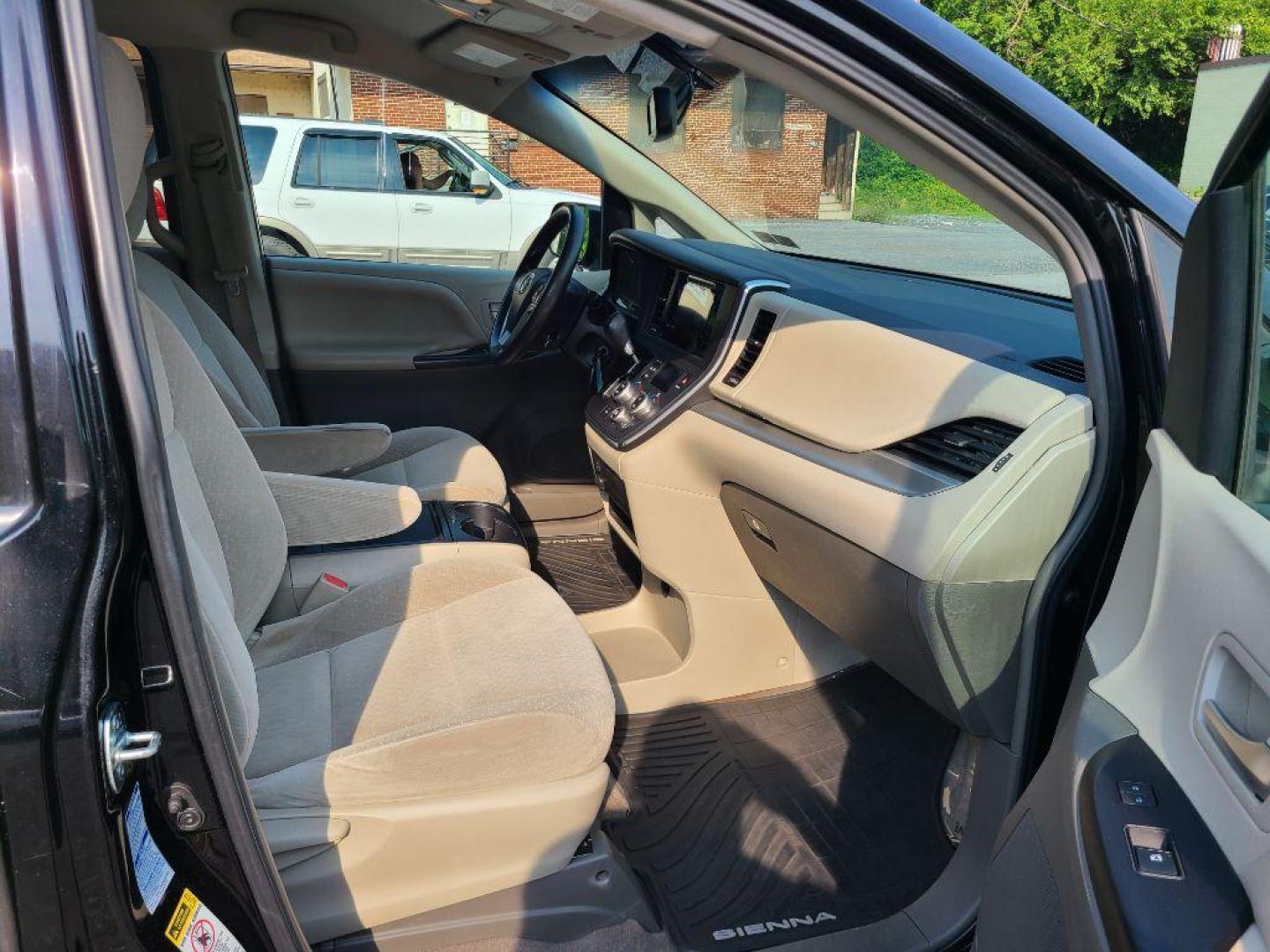2015 BLACK TOYOTA SIENNA LE (5TDJK3DC3FS) with an 3.5L engine, Automatic transmission, located at 117 North Cameron Street, Harrisburg, PA, 17101, (717) 963-8962, 40.267021, -76.875351 - WE FINANCE!!! Good Credit/ Bad Credit/ No Credit - ALL Trade-Ins Welcomed!!! ***Guaranteed Credit Approval*** APPLY ONLINE or CALL us TODAY ;) Internet Prices and Marketplace Prices are SPECIAL discounted ***CASH DEALS*** Retail Prices are higher. Please call us to discuss your cash and finan - Photo#15