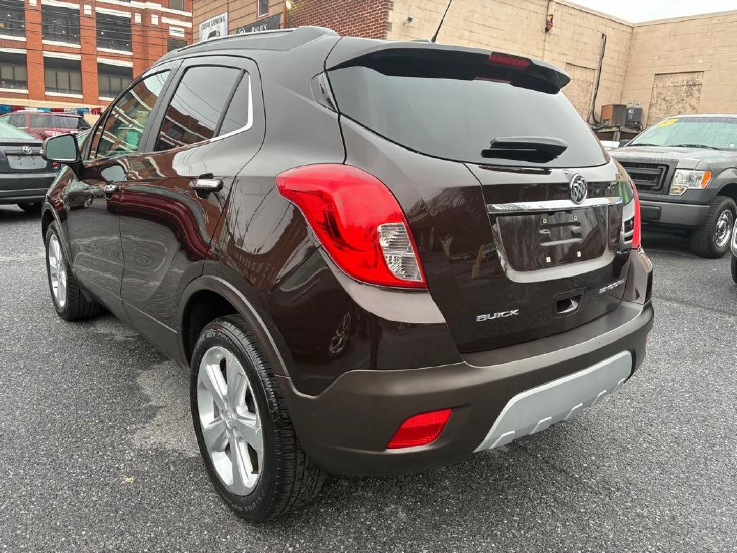 2016 BROWN BUICK ENCORE BASE (KL4CJASB1GB) with an 1.4L engine, Automatic transmission, located at 117 North Cameron Street, Harrisburg, PA, 17101, (717) 963-8962, 40.267021, -76.875351 - Photo#2