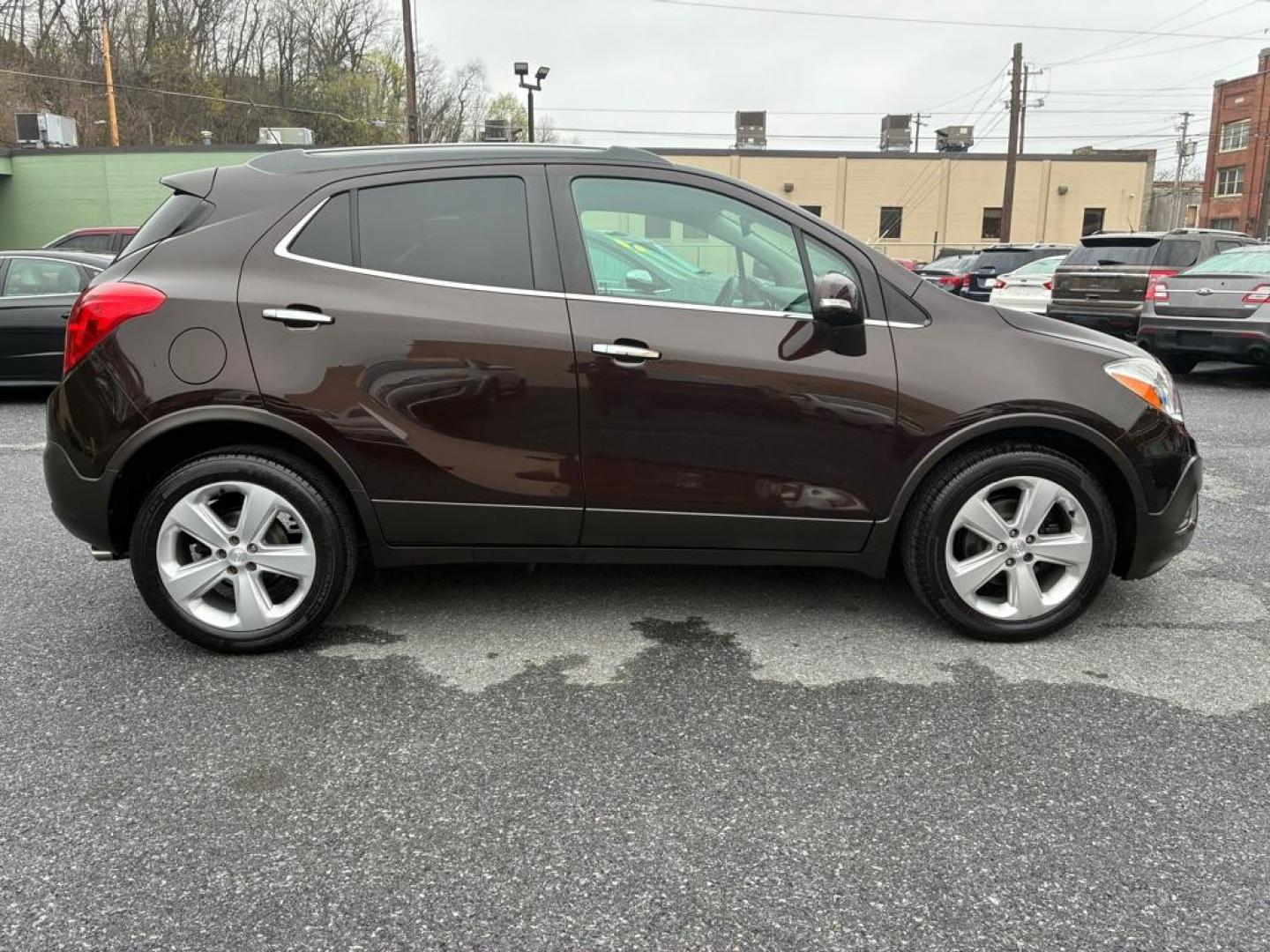 2016 BROWN BUICK ENCORE BASE (KL4CJASB1GB) with an 1.4L engine, Automatic transmission, located at 117 North Cameron Street, Harrisburg, PA, 17101, (717) 963-8962, 40.267021, -76.875351 - Photo#5