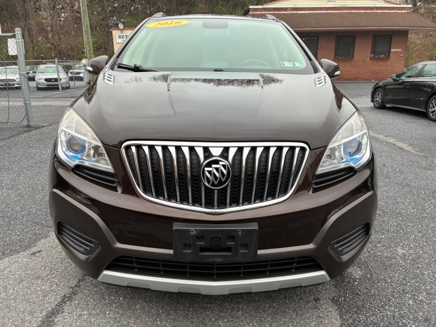 2016 BROWN BUICK ENCORE BASE (KL4CJASB1GB) with an 1.4L engine, Automatic transmission, located at 117 North Cameron Street, Harrisburg, PA, 17101, (717) 963-8962, 40.267021, -76.875351 - Photo#7