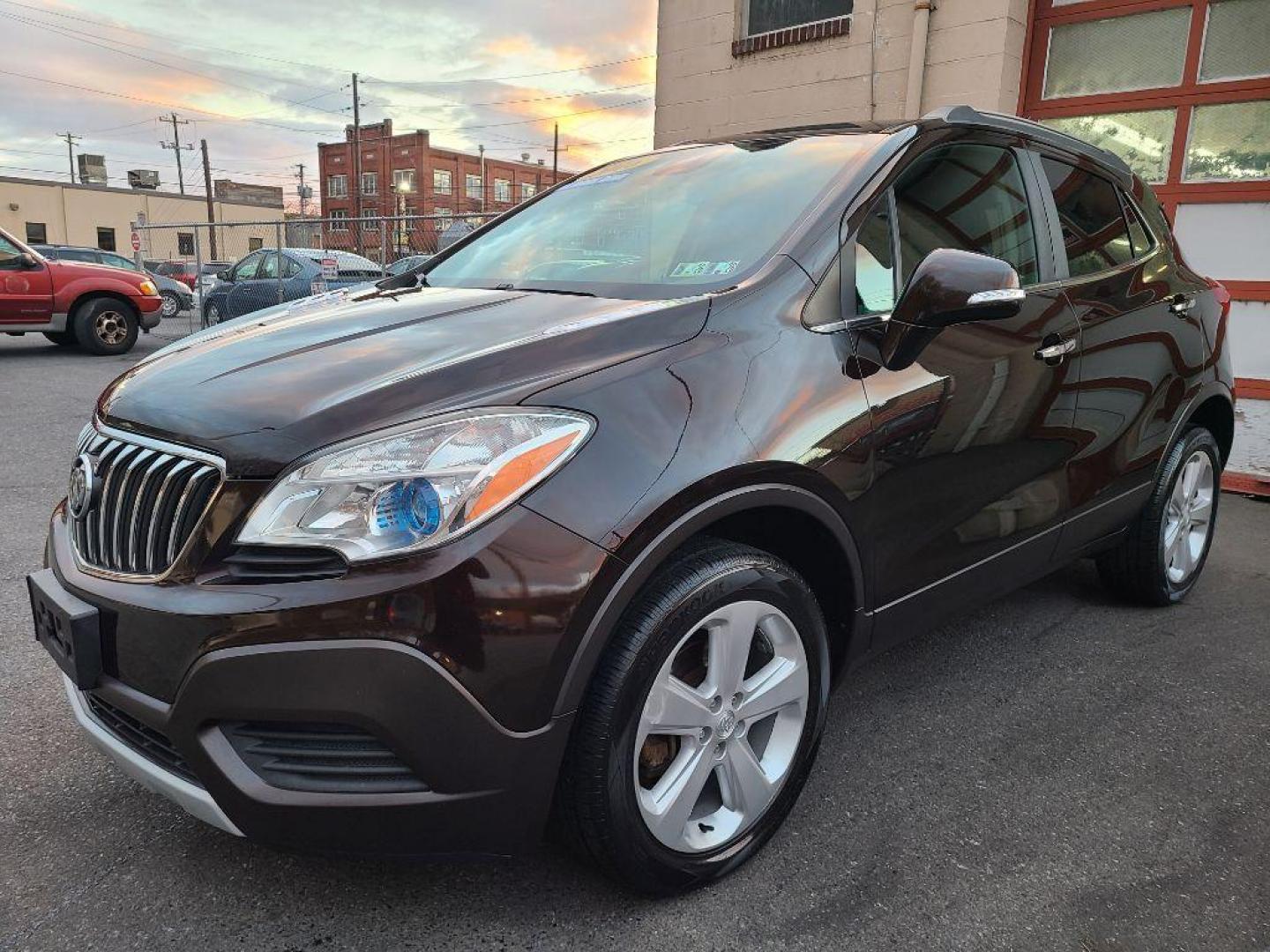 2016 BROWN BUICK ENCORE AWD (KL4CJESB8GB) with an 1.4L engine, Automatic transmission, located at 7981 Paxton Street, Harrisburg, PA, 17111, (717) 561-2926, 40.261490, -76.749229 - Photo#0