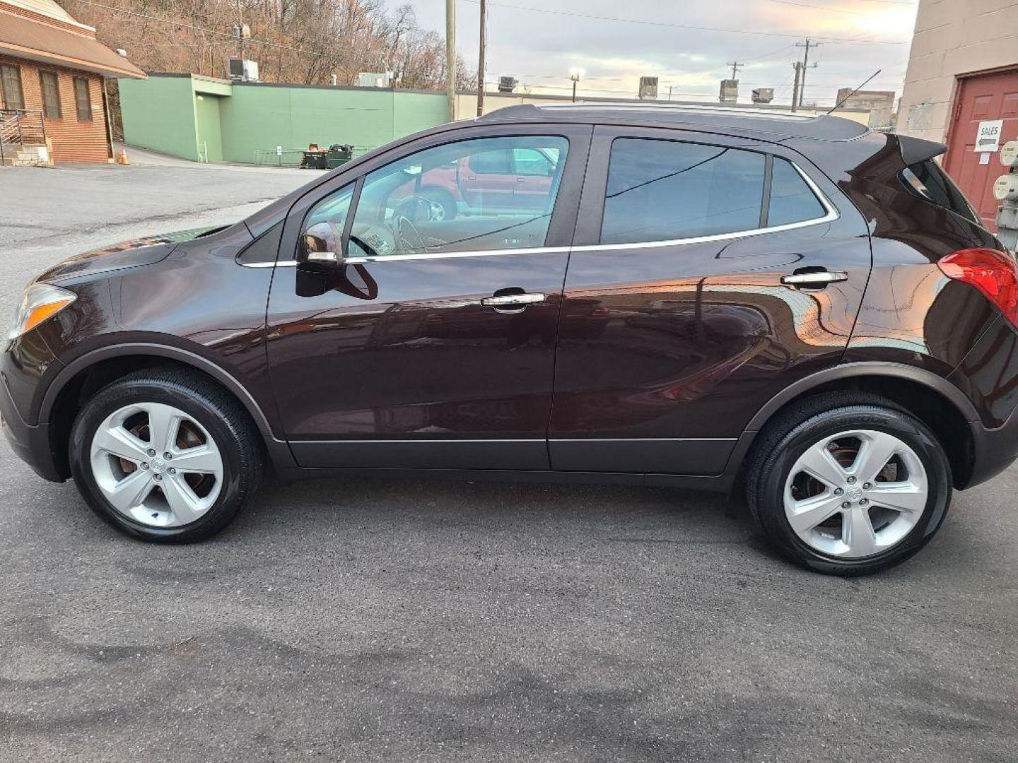 2016 BROWN BUICK ENCORE AWD (KL4CJESB8GB) with an 1.4L engine, Automatic transmission, located at 7981 Paxton Street, Harrisburg, PA, 17111, (717) 561-2926, 40.261490, -76.749229 - Photo#1
